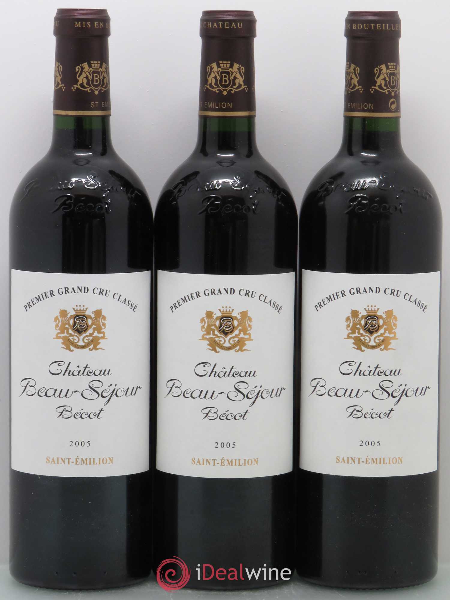 Château Beau-Séjour Bécot 1er Grand Cru Classé B 2005 - Lot de 12 bouteilles - 4