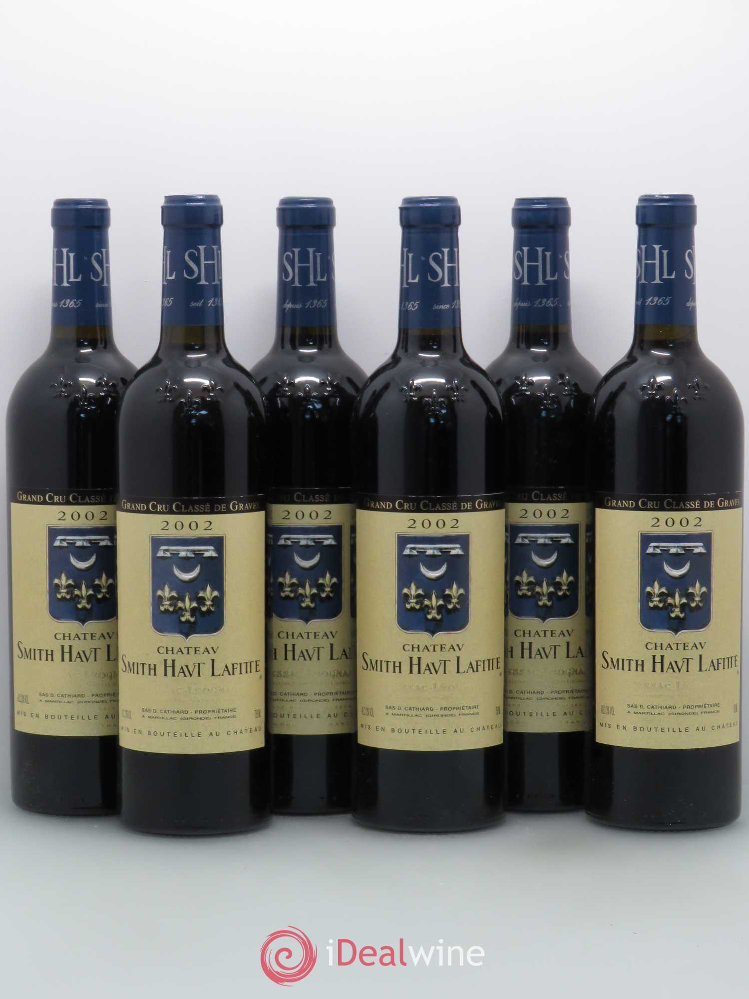 Château Smith Haut Lafitte Cru Classé de Graves (sans prix de réserve) 2002 - Lot de 6 bouteilles - 0