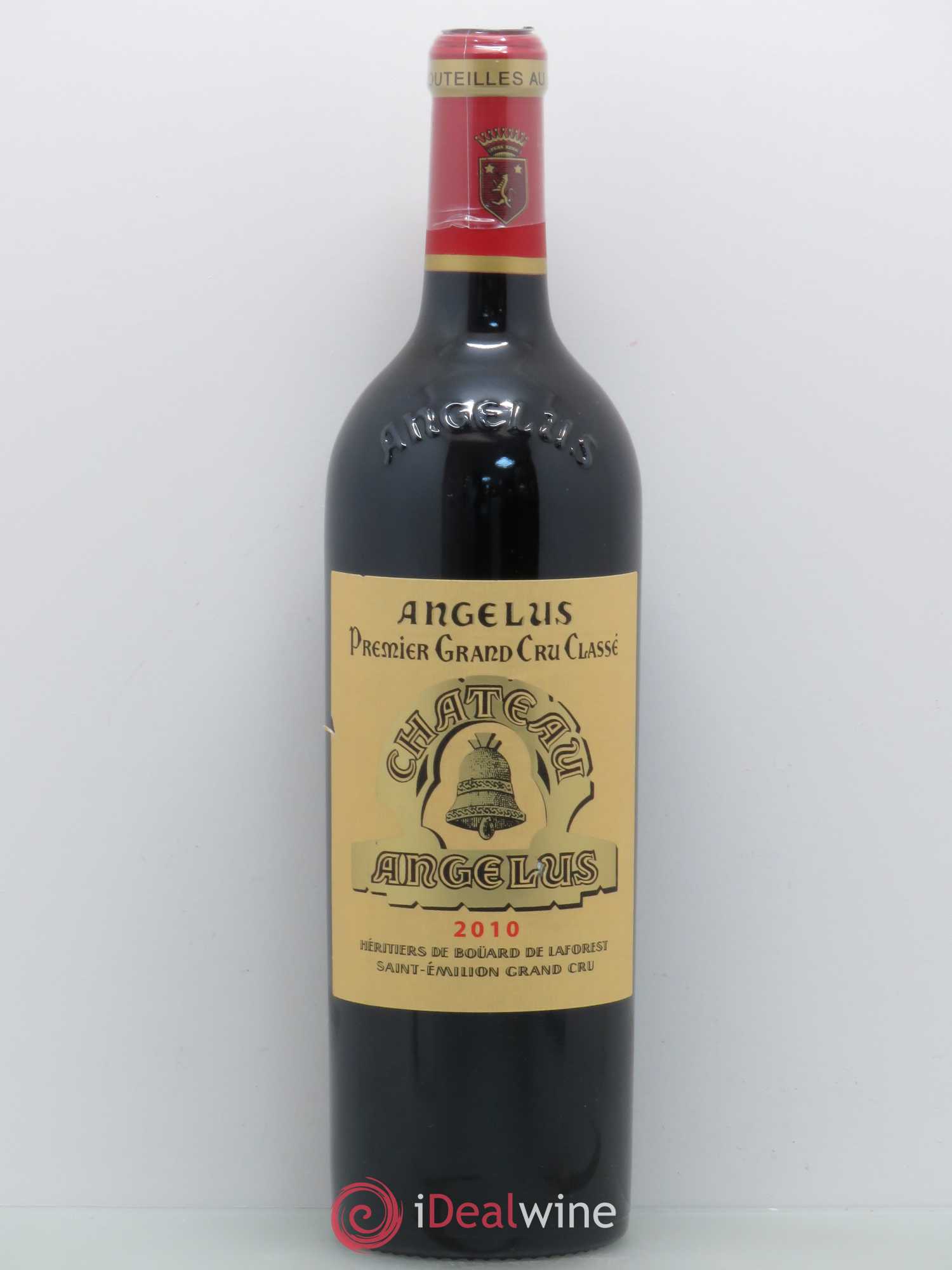 Château Angélus 1er Grand Cru Classé A (sans prix de réserve) 2010 - Lot de 1 bouteille - 0