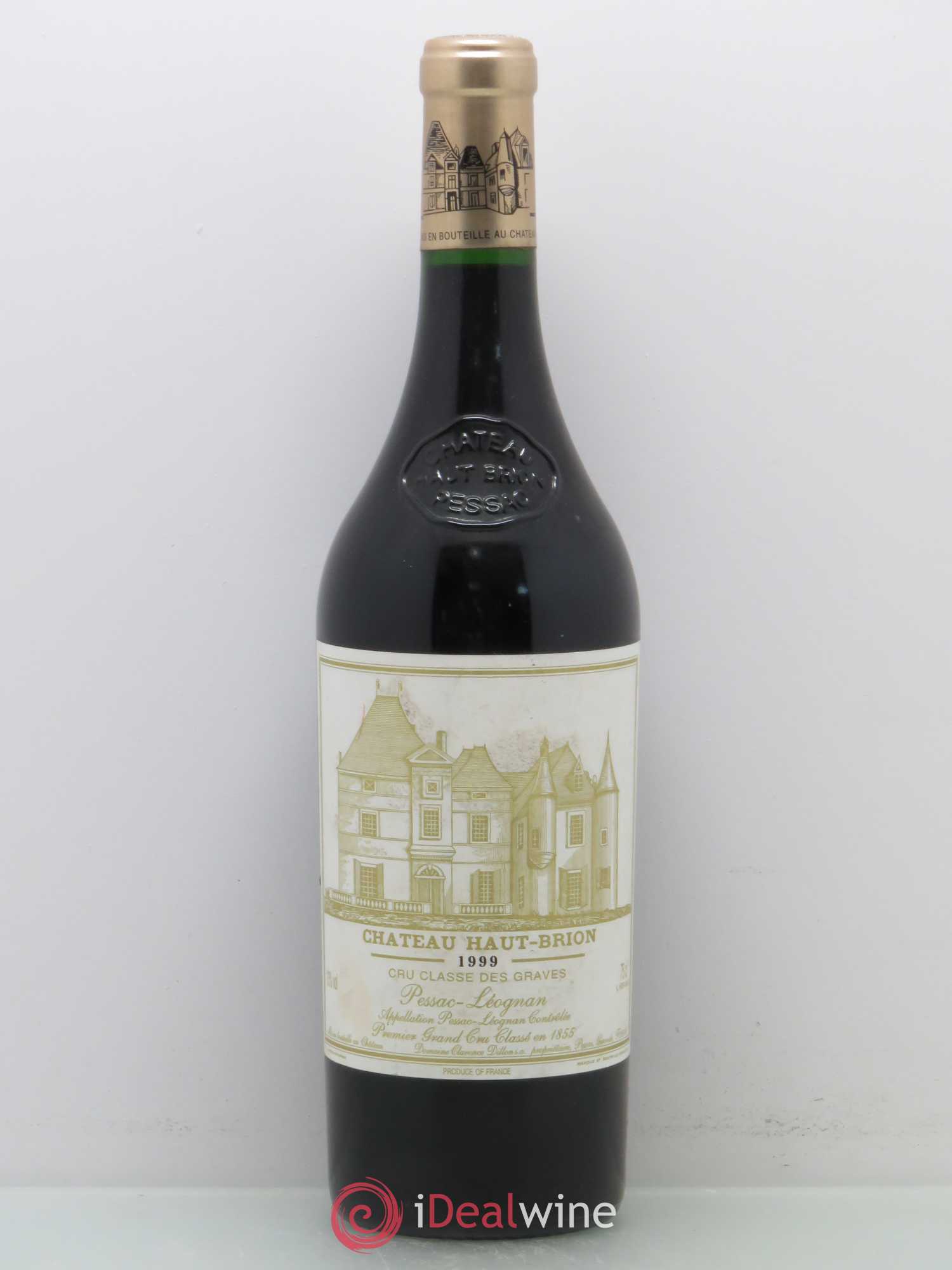 Château Haut Brion 1er Grand Cru Classé (sans prix de réserve) 1999 - Lot de 1 bouteille - 0