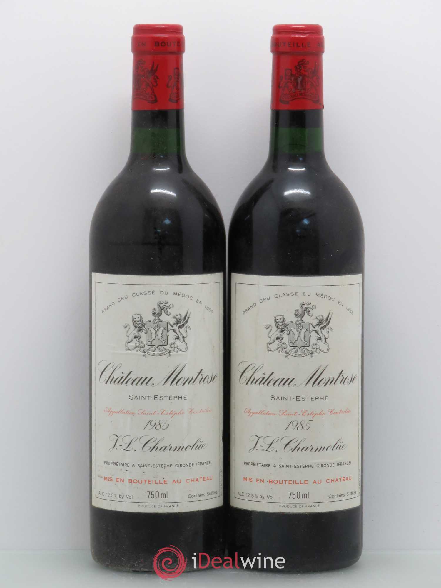 Château Montrose 2ème Grand Cru Classé (sans prix de réserve) 1985 - Lot de 2 bouteilles - 0