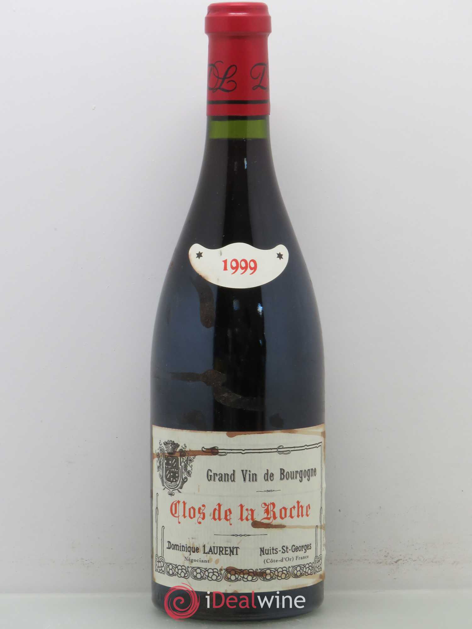 Clos de la Roche Grand Cru Dominique Laurent (sans prix de réserve) 1999 - Posten von 1 Flasche - 0
