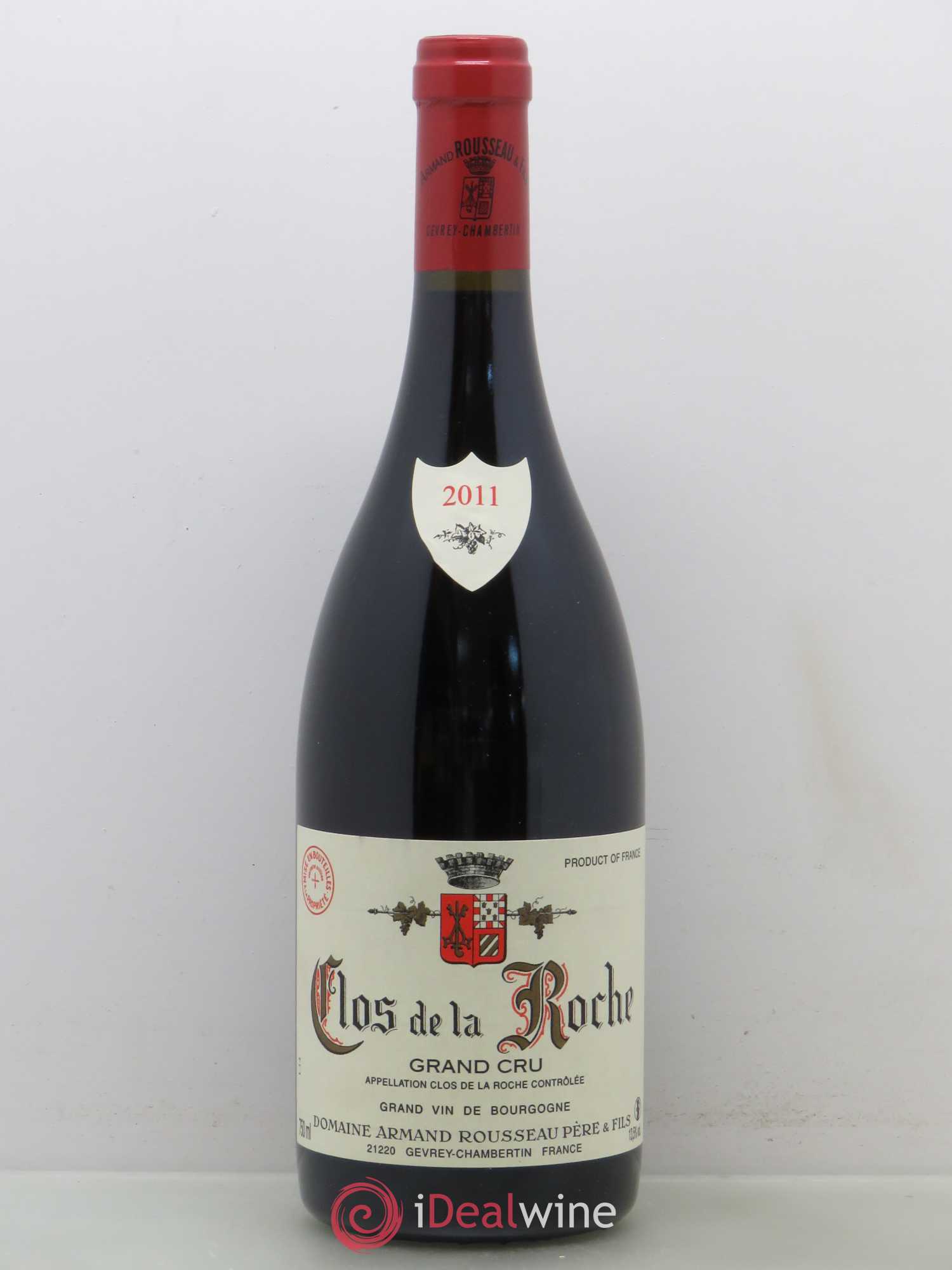 Clos de la Roche Grand Cru Armand Rousseau (Domaine) (sans prix de réserve) 2011 - Lot de 1 bouteille - 0