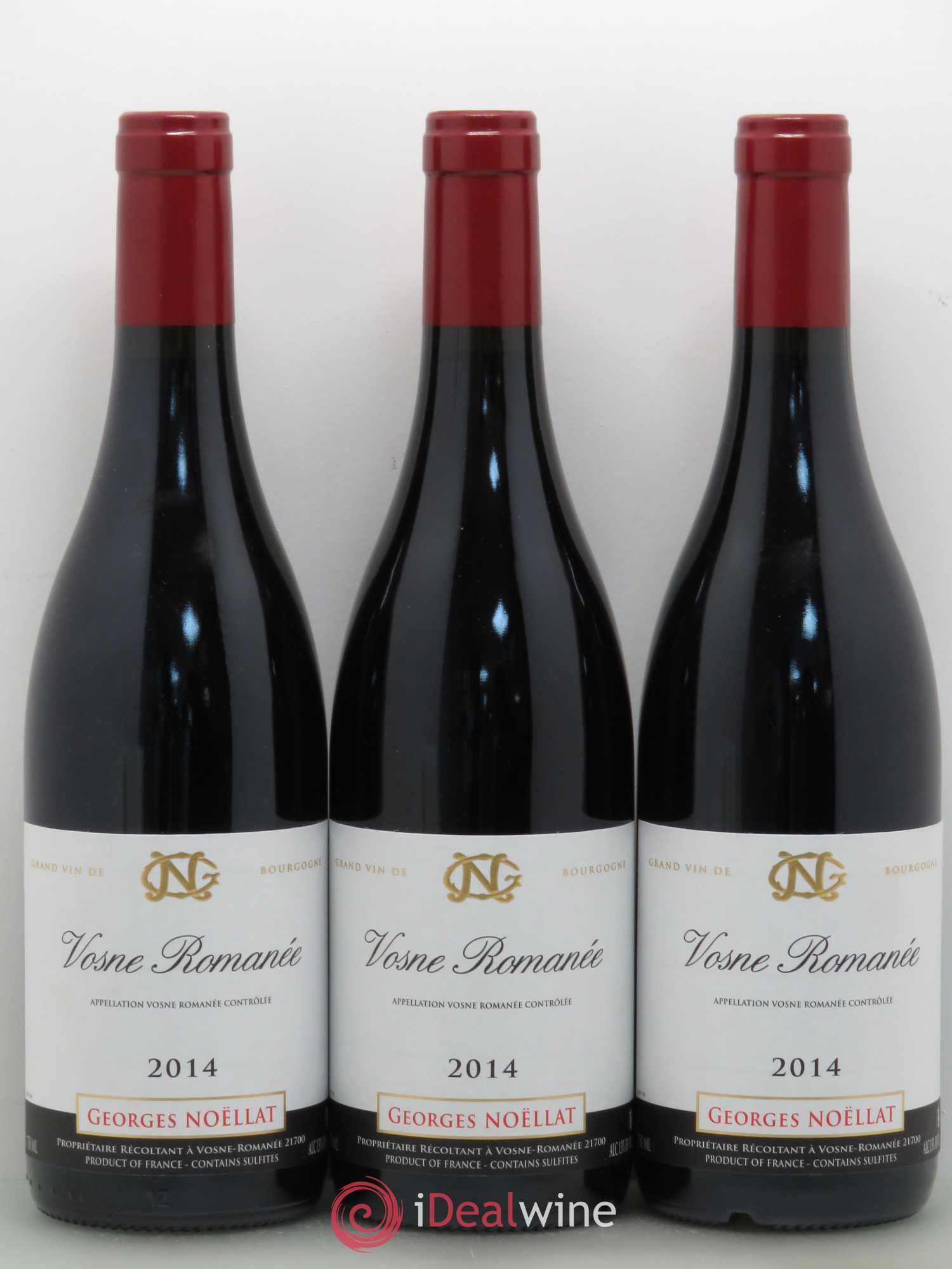 Vosne-Romanée Georges Noëllat (sans prix de réserve) 2014 - Posten von 3 Flaschen - 0