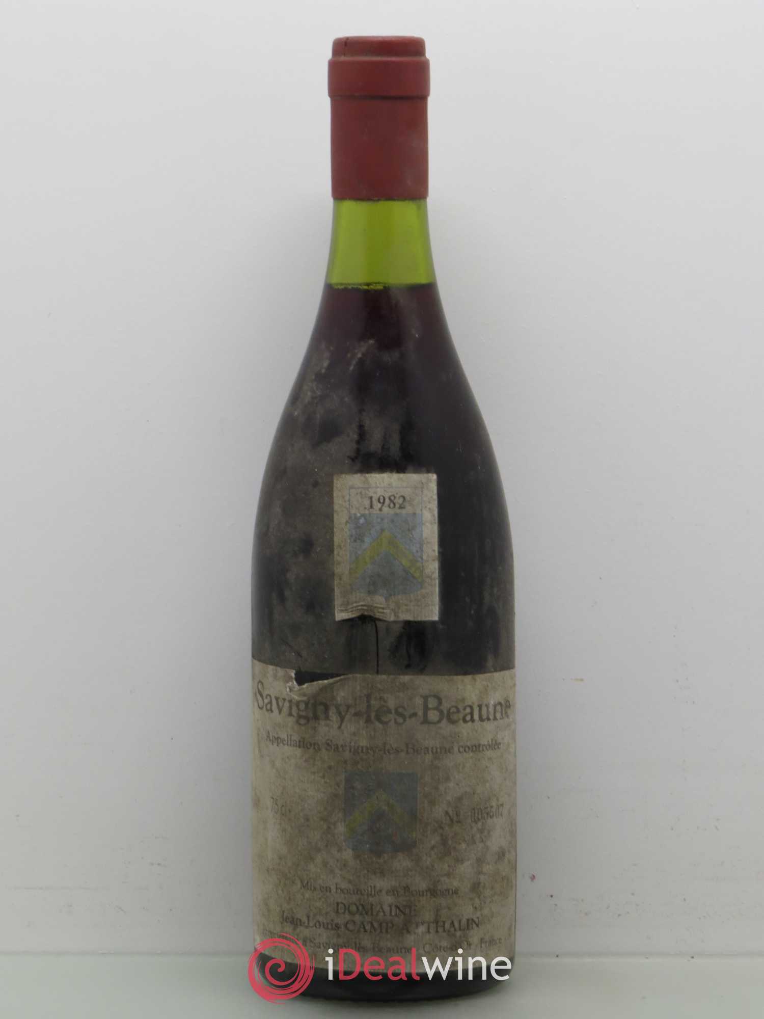 Savigny-lès-Beaune 1er Cru Camp Atthalin (sans prix de réserve) 1982 - Posten von 1 Flasche - 0