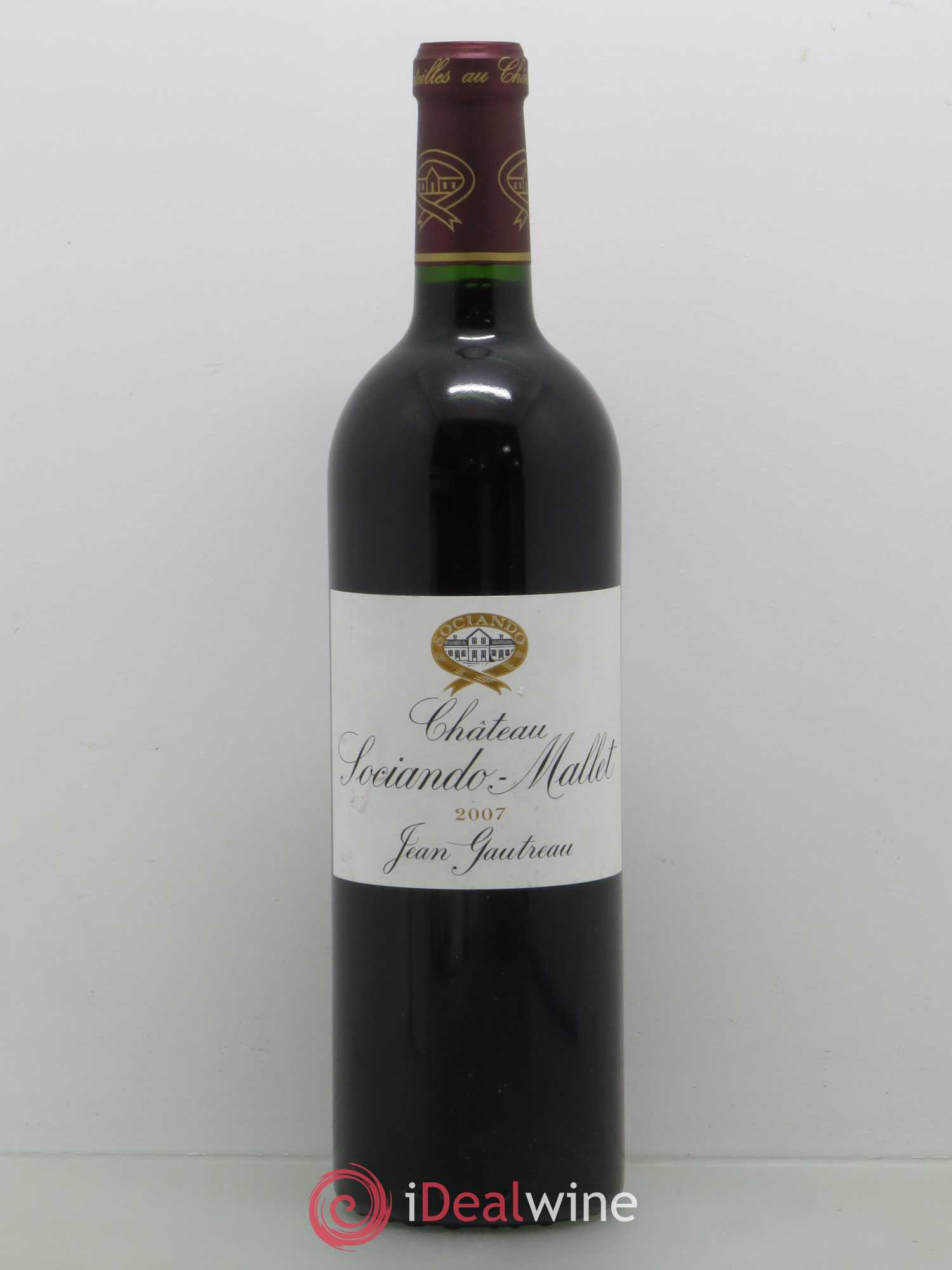 Château Sociando Mallet (sans prix de réserve) 2007 - Lot de 1 bouteille - 0