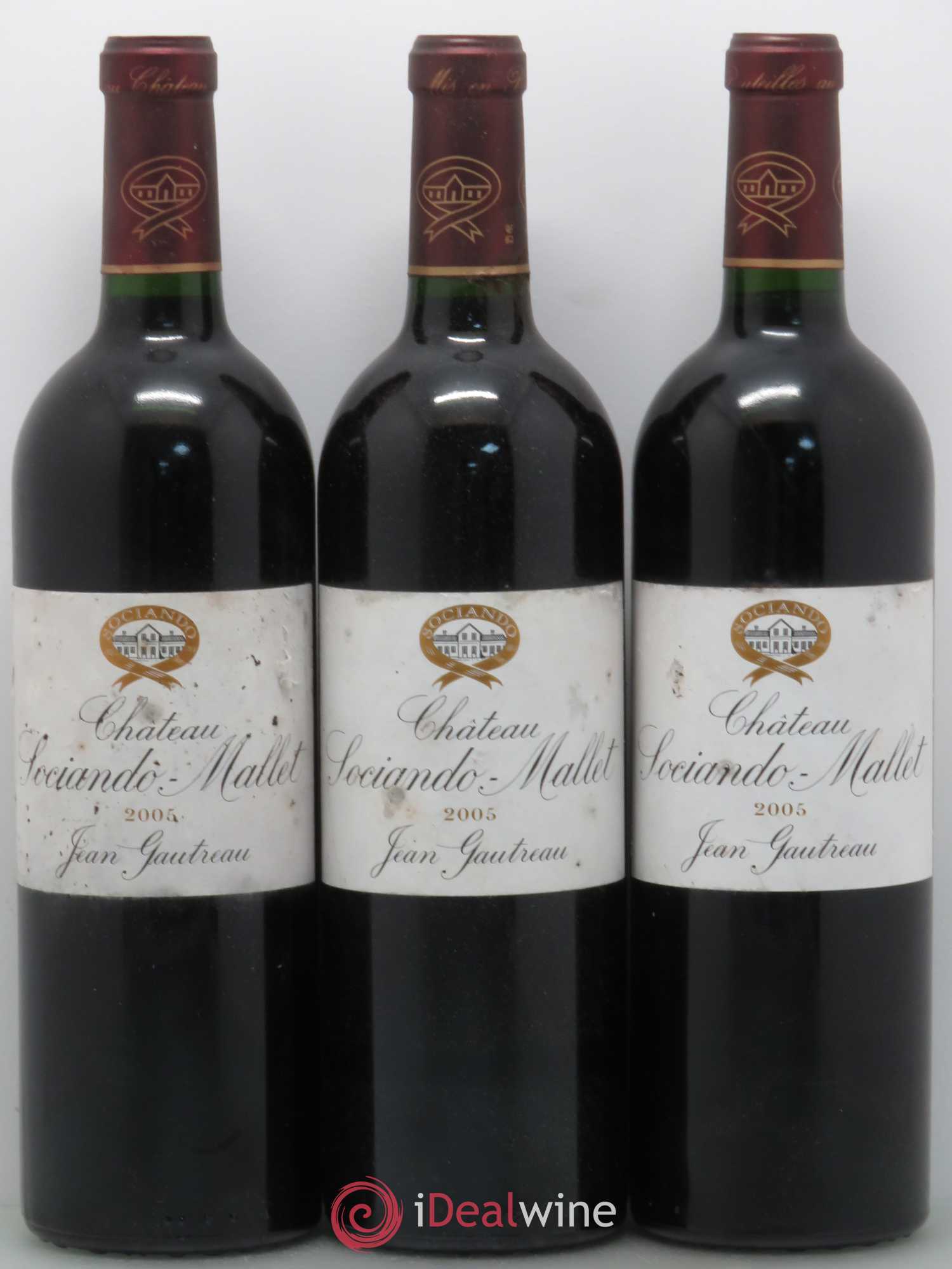 Château Sociando Mallet (sans prix de réserve) 2005 - Lot de 12 bouteilles - 4