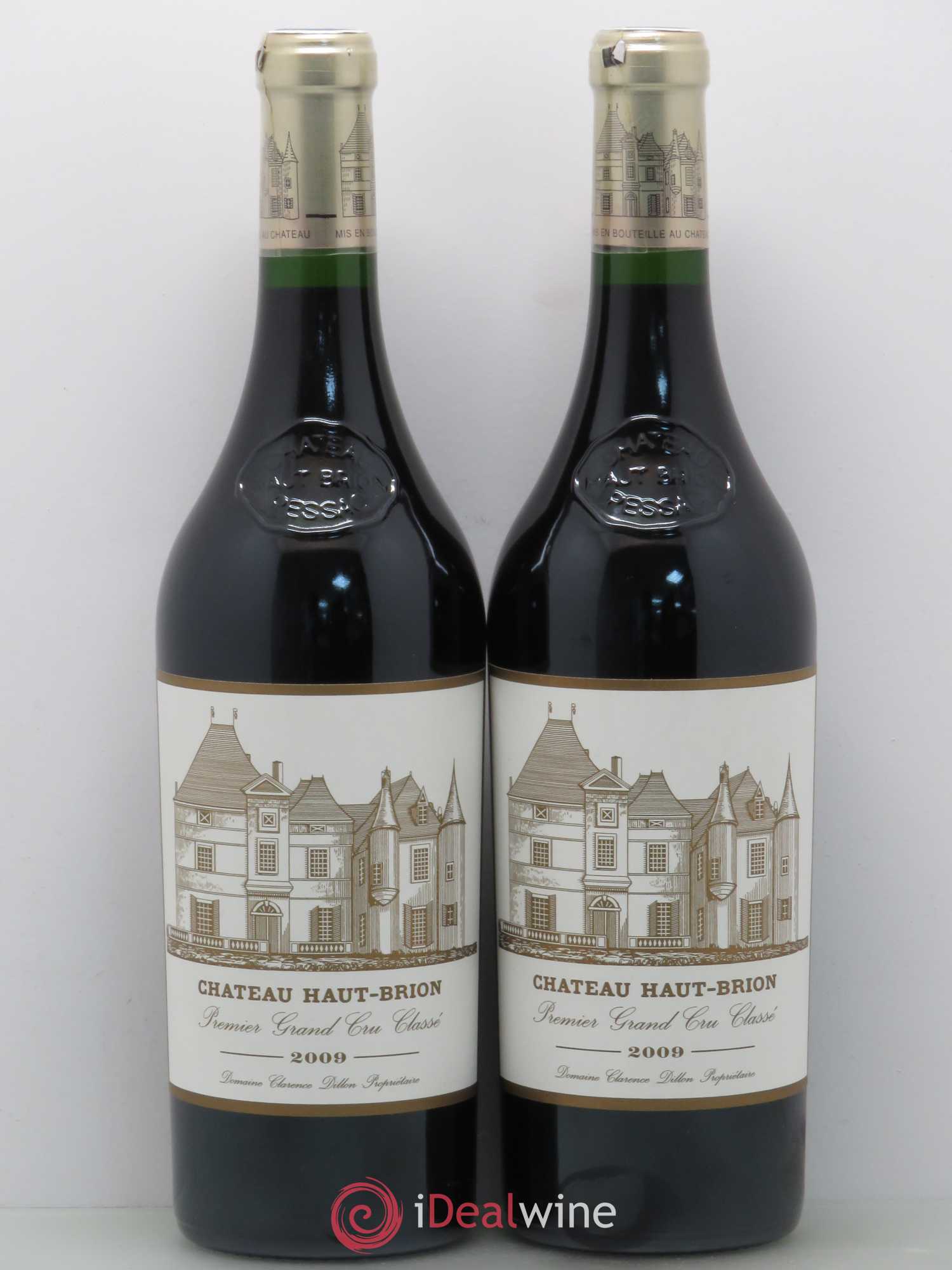 Château Haut Brion 1er Grand Cru Classé 2009 - Lot de 2 bouteilles - 0