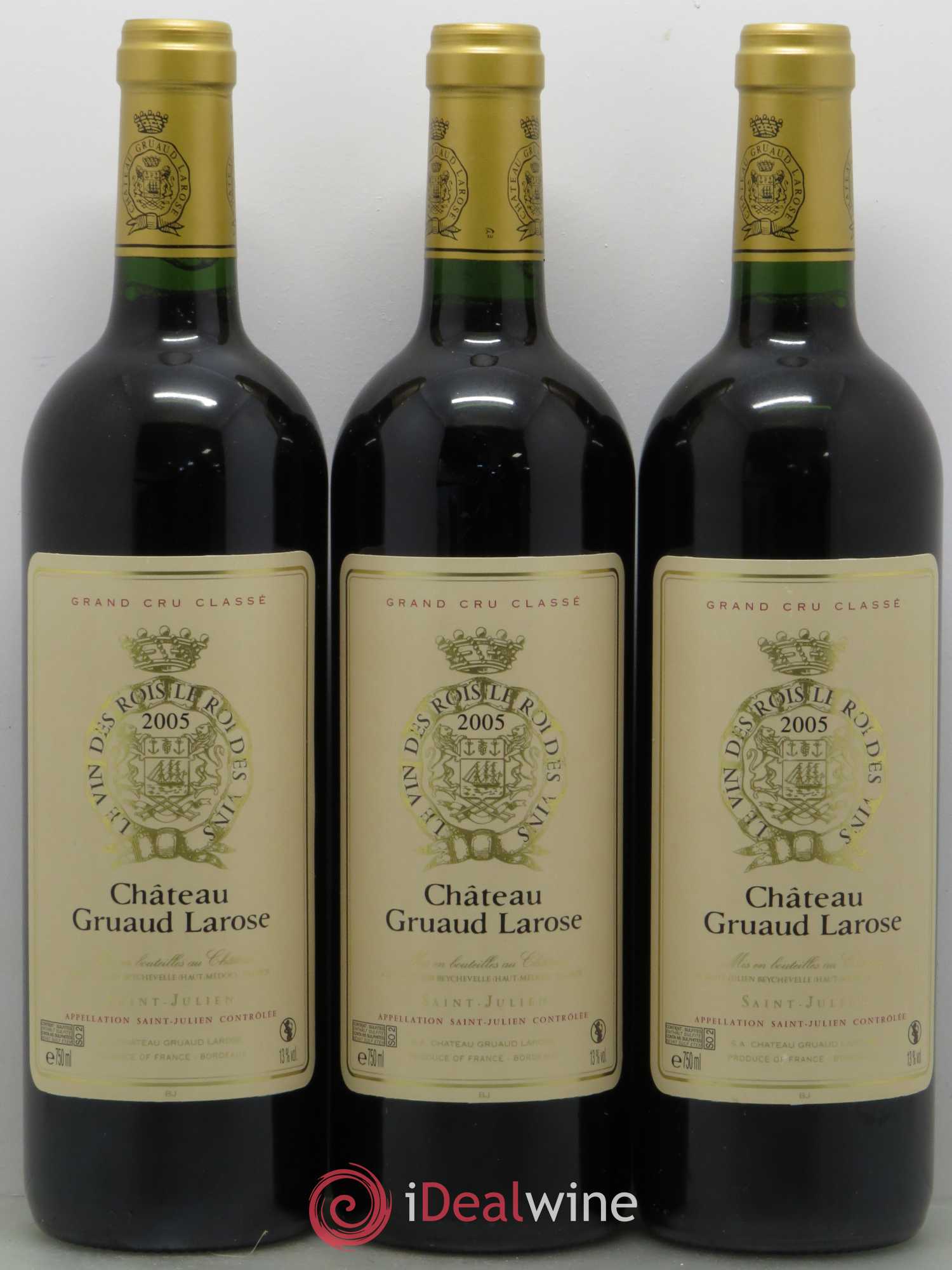 Château Gruaud Larose 2ème Grand Cru Classé  (sans prix de réserve) 2005 - Lot de 6 bouteilles - 2