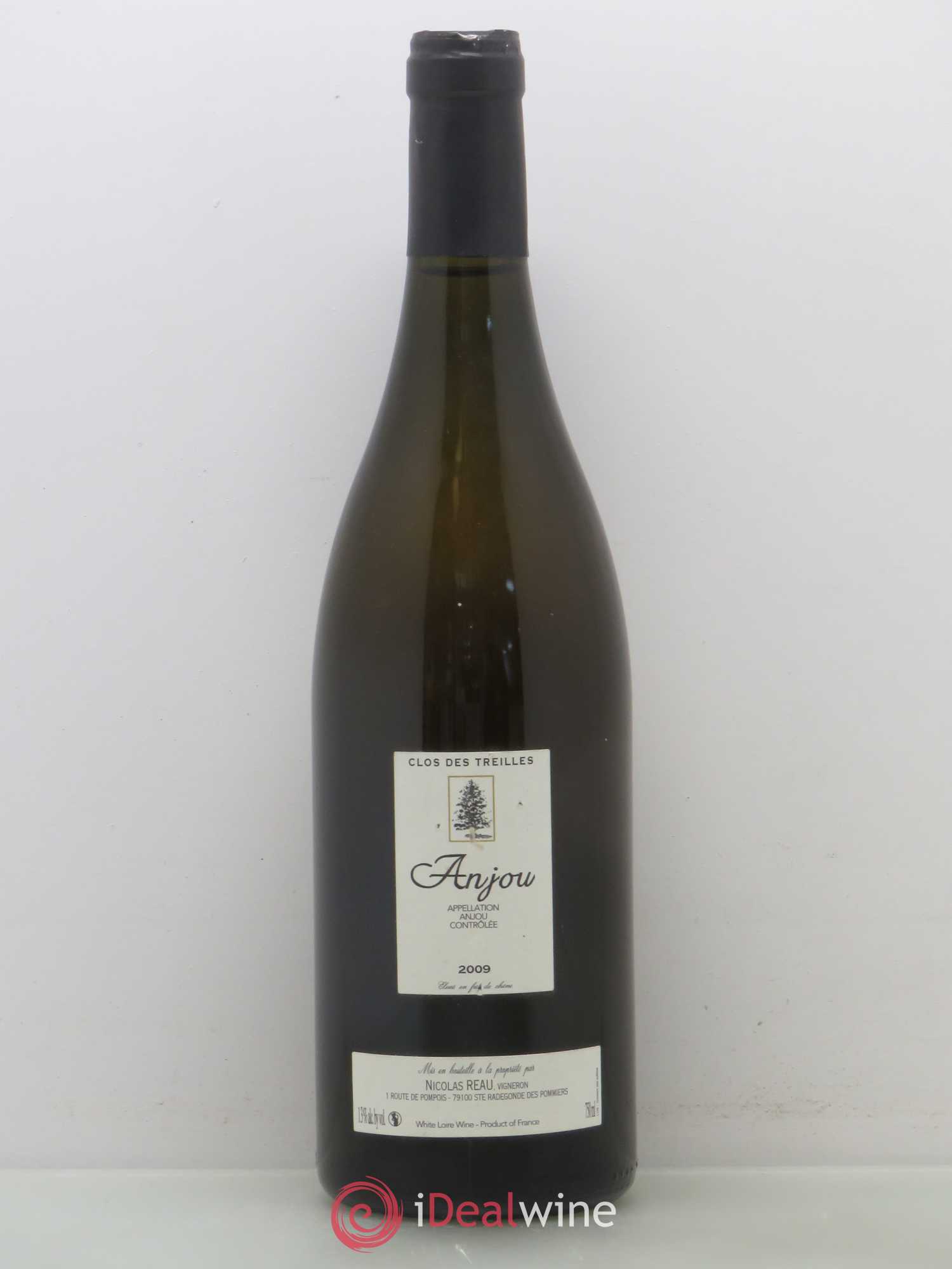 Anjou Clos Des Treilles N. Reau (sans prix de réserve) 2009 - Posten von 1 Flasche - 0
