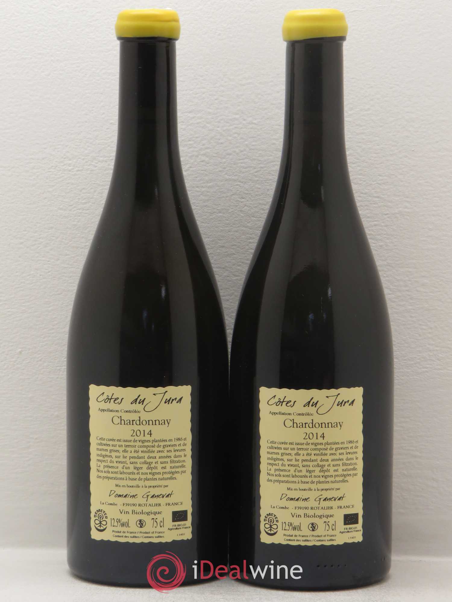 Côtes du Jura Cuvée Florine Jean-François Ganevat (Domaine) (sans prix de réserve) 2014 - Lot de 2 bouteilles - 1