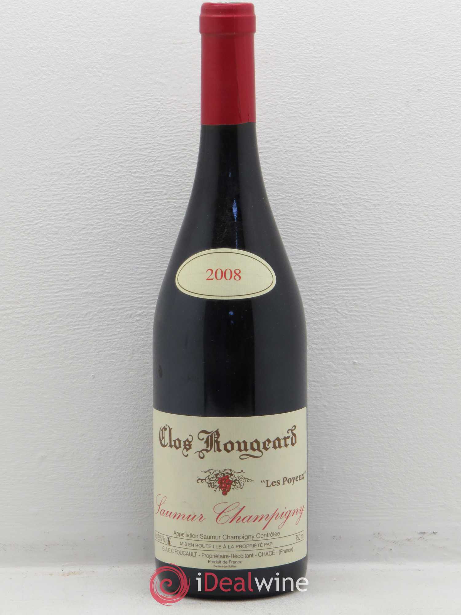 Saumur-Champigny Les Poyeux Clos Rougeard (sans prix de réserve) 2008 - Lot de 1 bouteille - 0