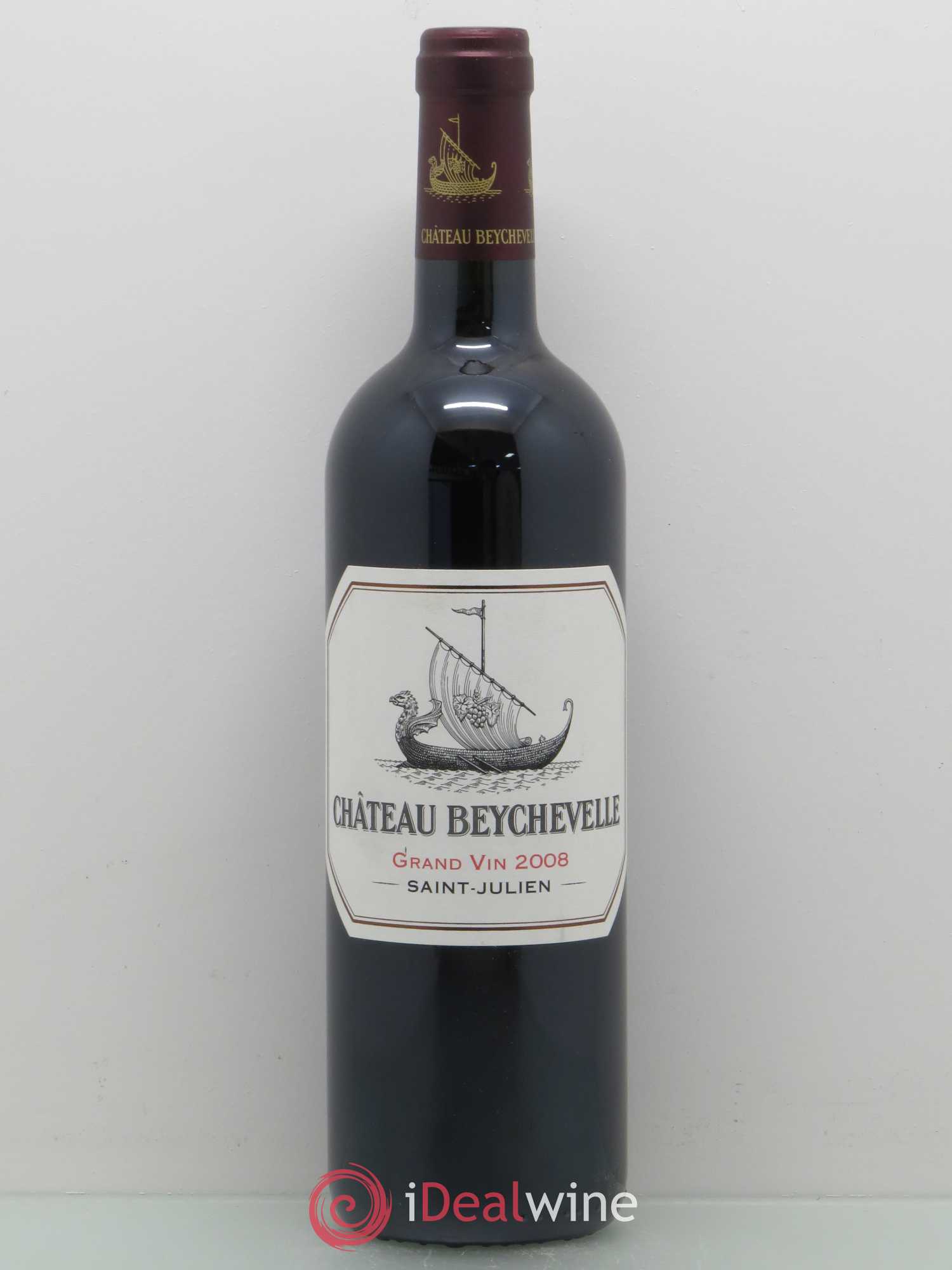 Château Beychevelle 4ème Grand Cru Classé (sans prix de réserve) 2008 - Lot de 1 bouteille - 0