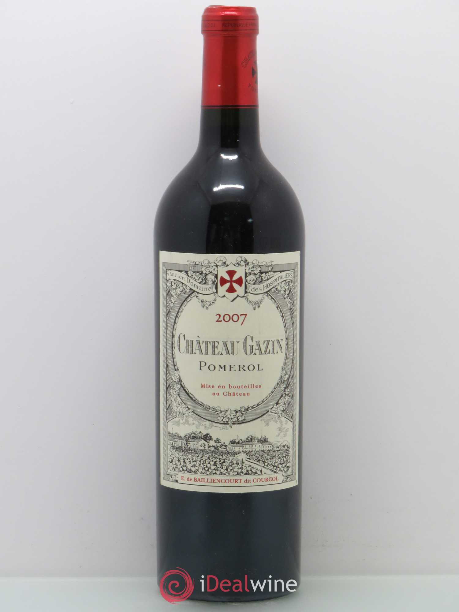 Château Gazin (sans prix de réserve) 2007 - Lot de 1 bouteille - 0