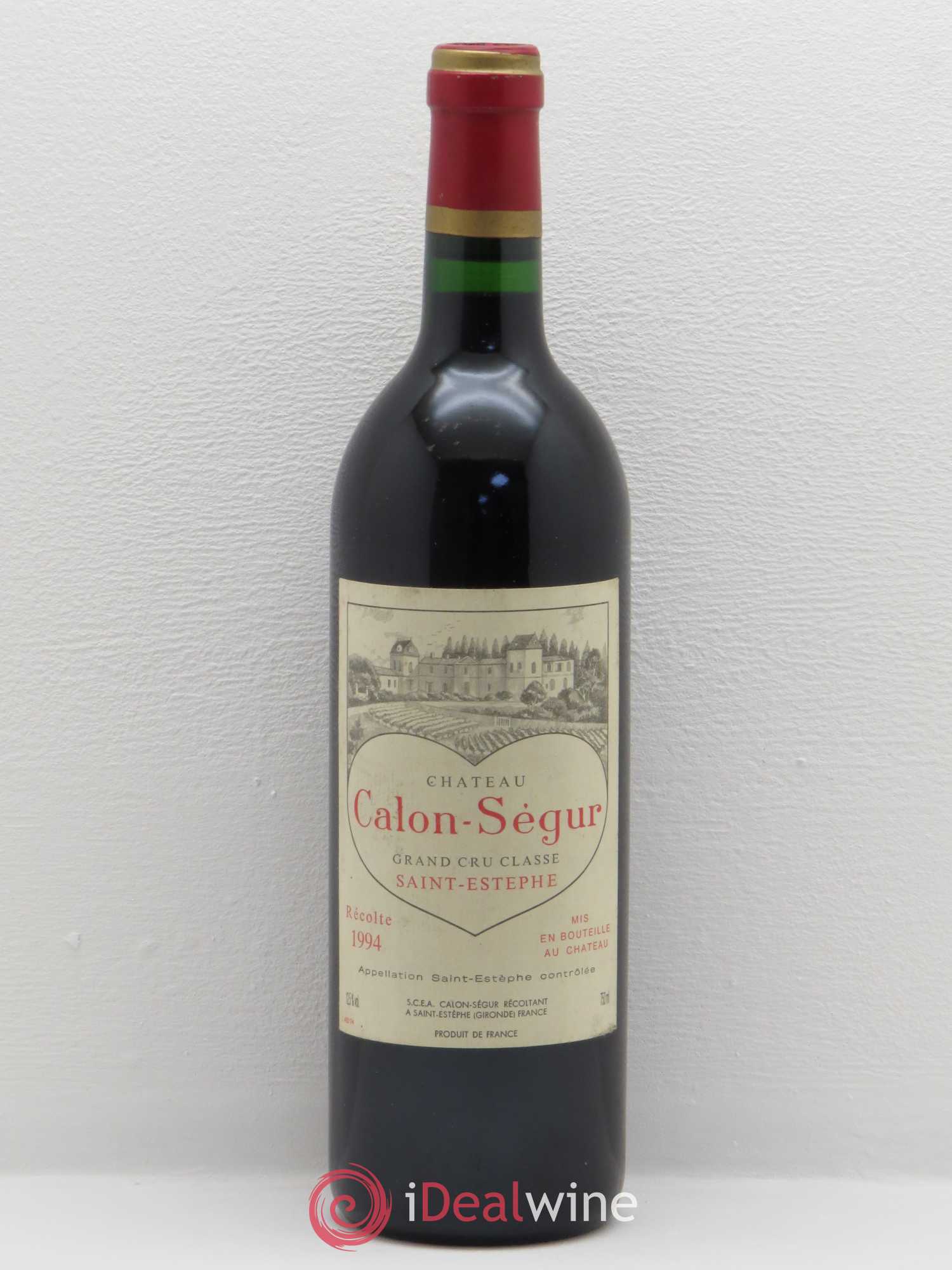 Château Calon Ségur 3ème Grand Cru Classé (sans prix de réserve) 1994 - Lot de 1 bouteille - 0