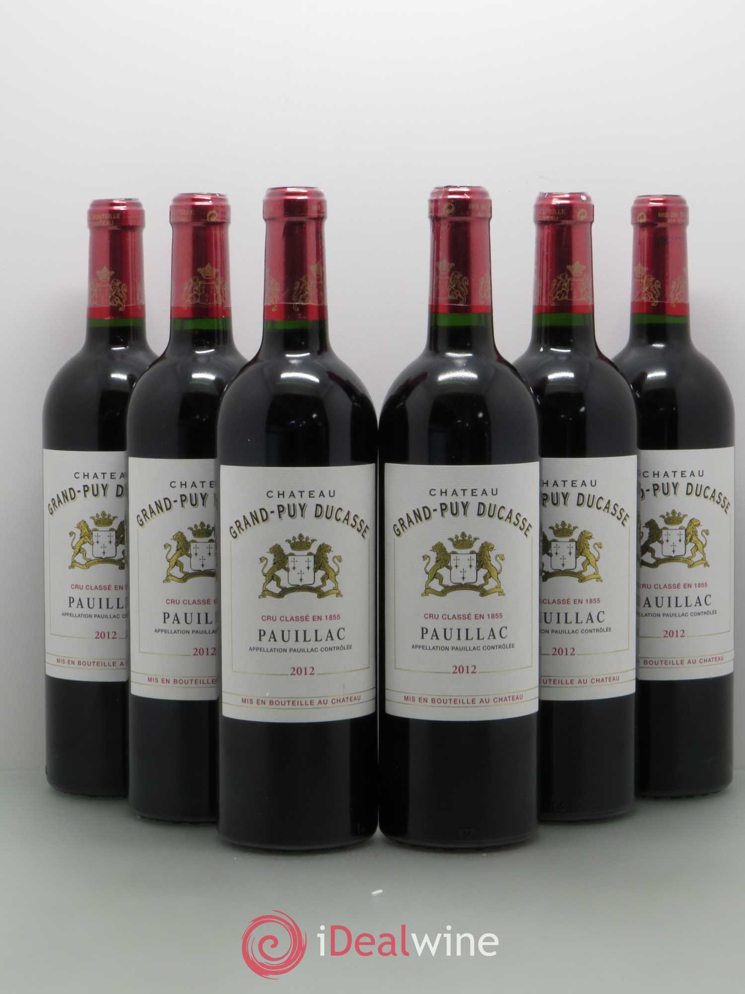 Château Grand Puy Ducasse 5ème Grand Cru Classé (sans prix de réserve) 2012 - Lot de 6 bouteilles - 0