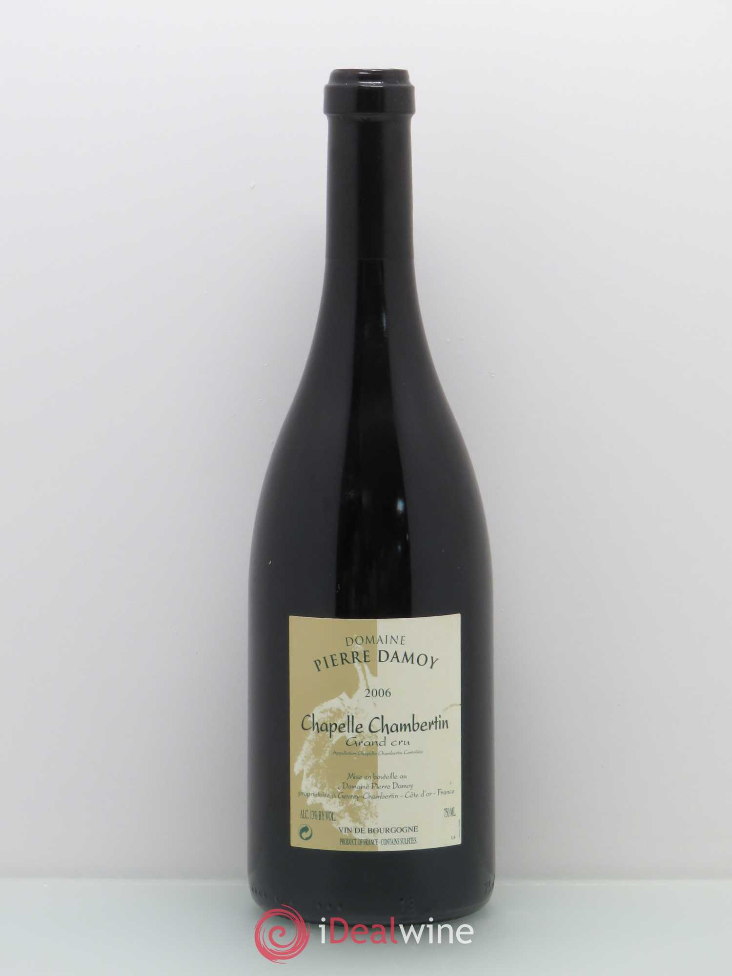 Chapelle-Chambertin Grand Cru Pierre Damoy (sans prix de réserve) 2006 - Lot de 1 bouteille - 0
