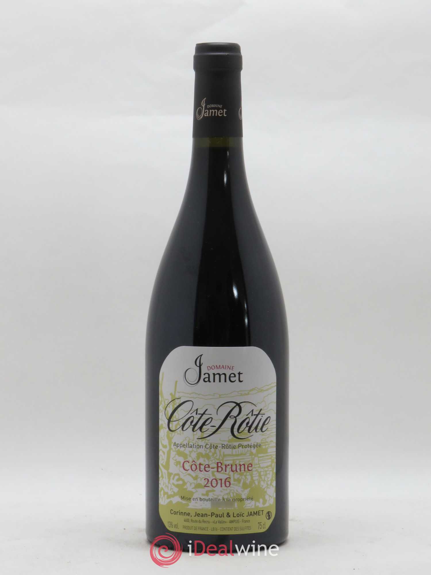 Côte-Rôtie Côte Brune Jamet (Domaine) 2016 - Lot de 1 bouteille - 0