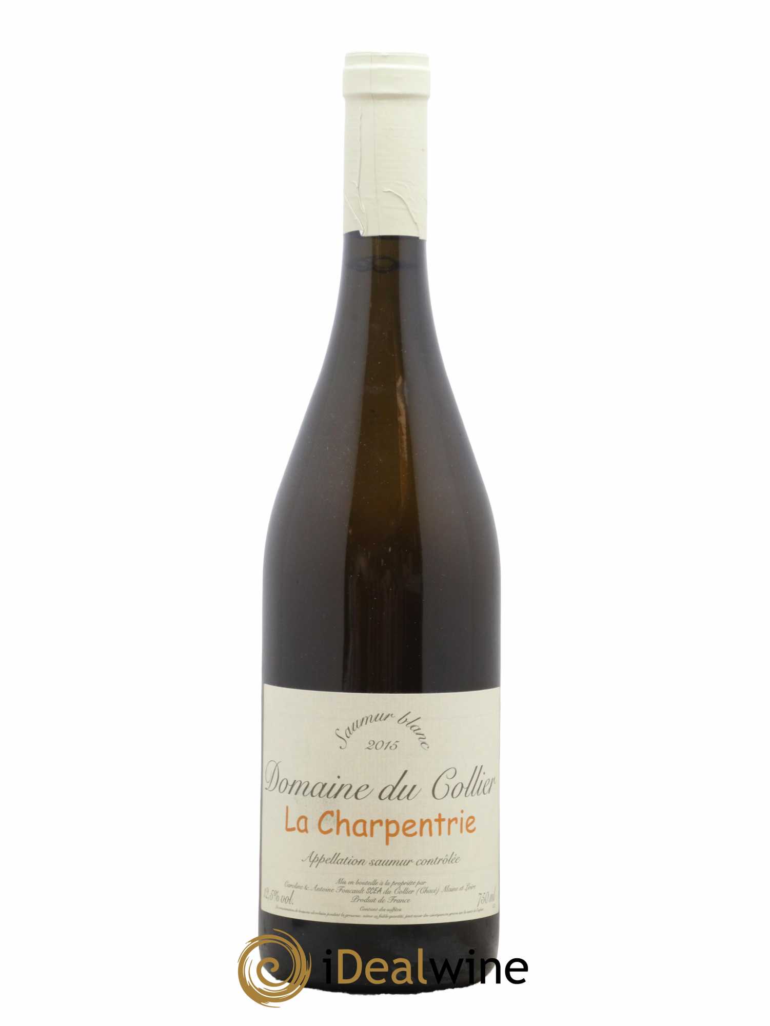 Saumur La Charpentrie Domaine du Collier 2015 - Lot de 1 bouteille - 0