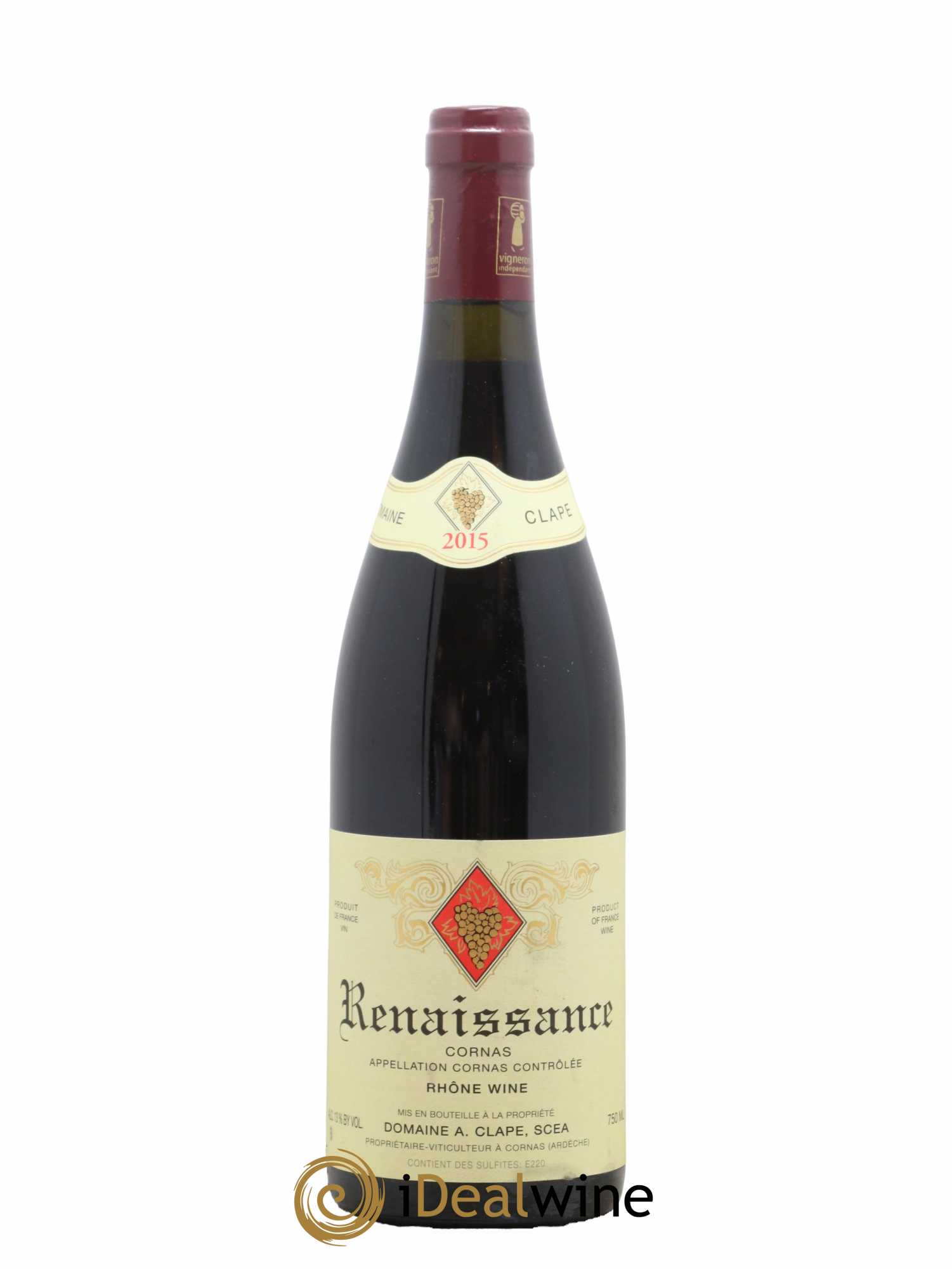 Cornas Renaissance Auguste Clape 2015 - Posten von 1 Flasche - 0