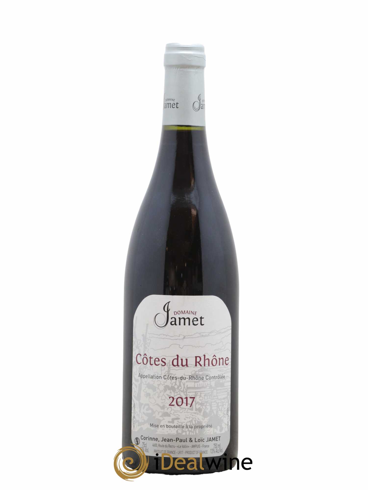 Côtes-du-Rhône Jamet (Domaine) 2017 - Lot de 1 bouteille - 0