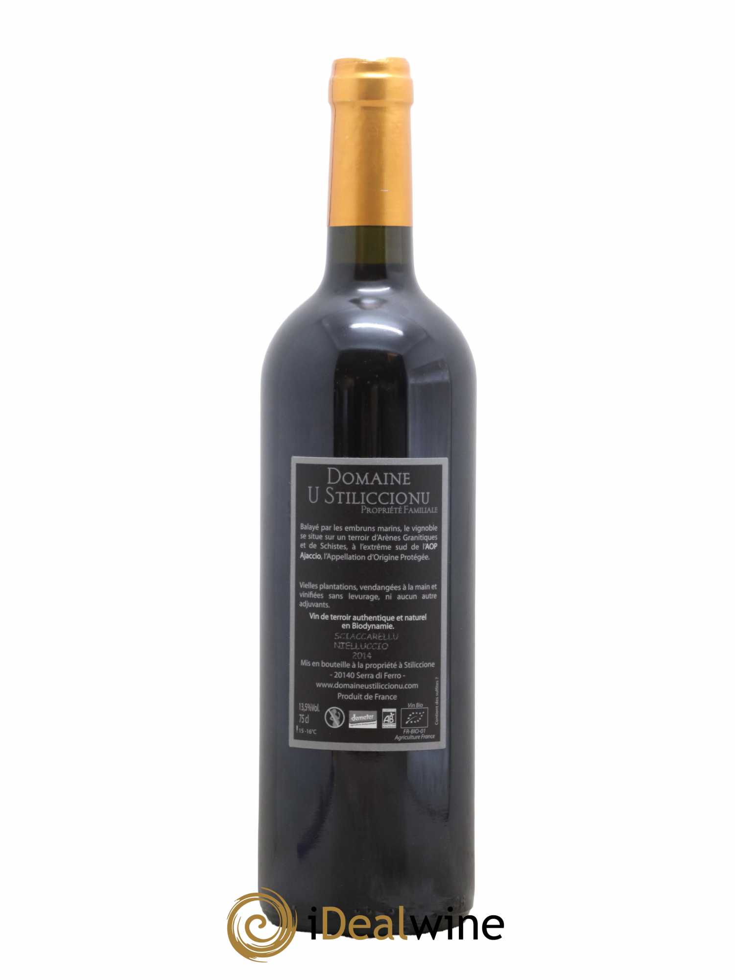 Vin de Corse Kalliste U Stiliccionu 2014 - Lot de 1 bouteille - 1