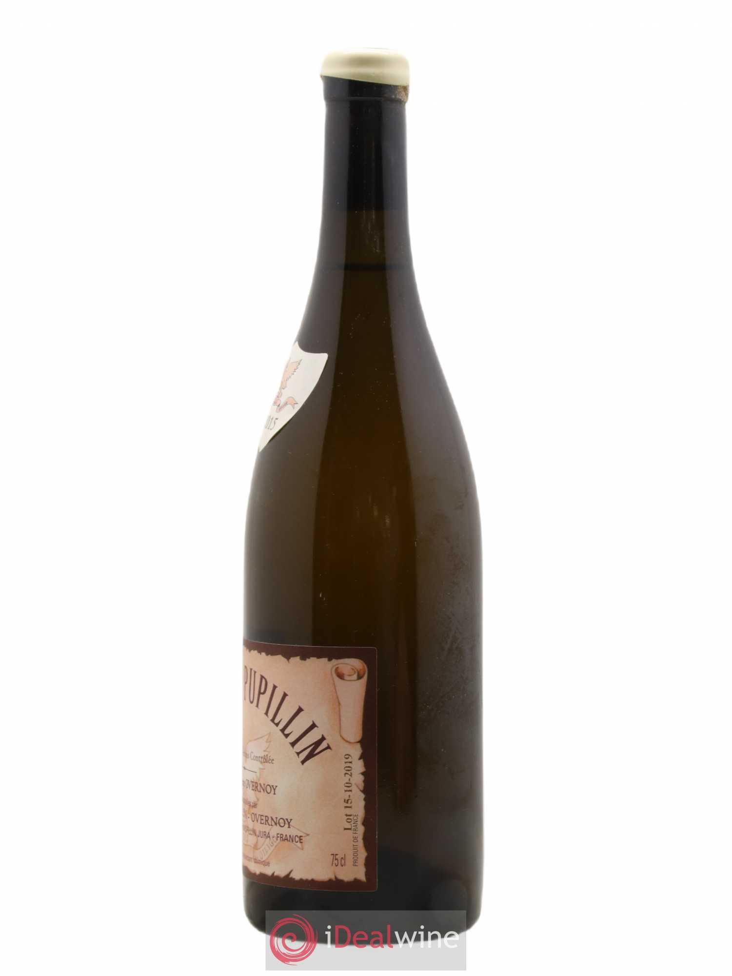 Arbois-Pupillin Chardonnay élevage prolongé (cire blanche) Overnoy-Houillon (Domaine) 2015 - Lot de 1 bouteille - 1