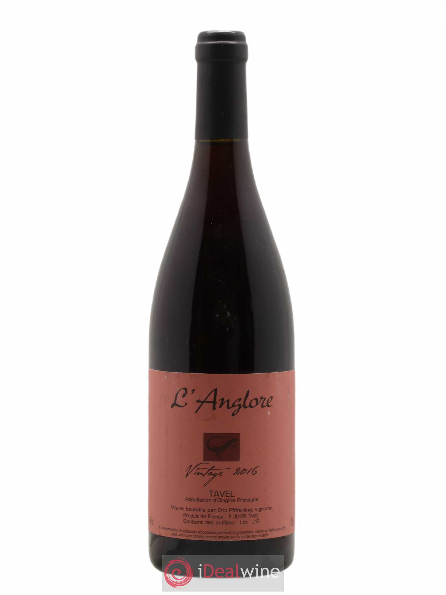 Tavel Vintage L'Anglore 2016 - Lot de 1 bouteille - 0