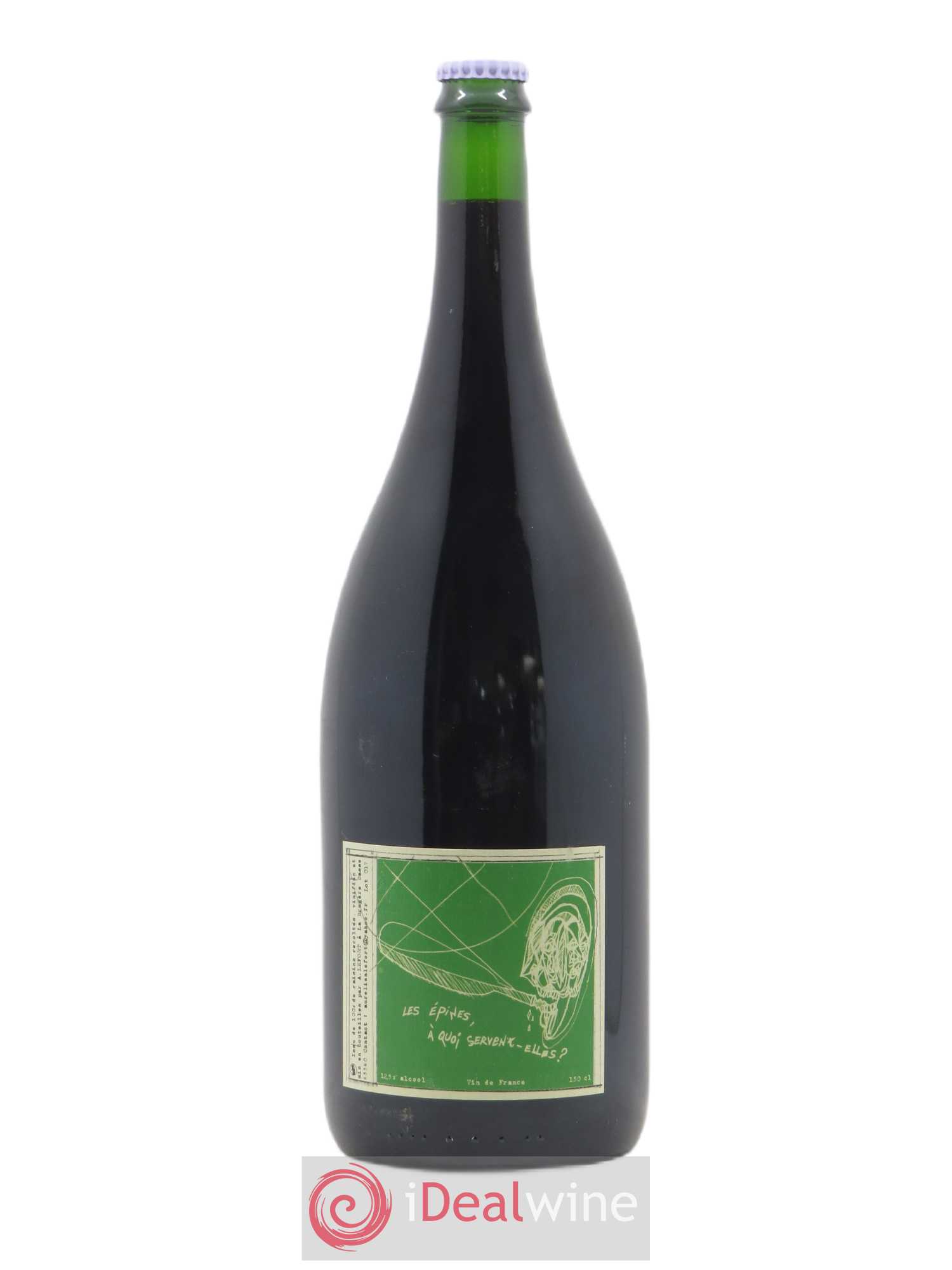 Vin de France Les Epines A quoi Servent-Elles Aurélien Lefort 2017 - Lot de 1 magnum - 0