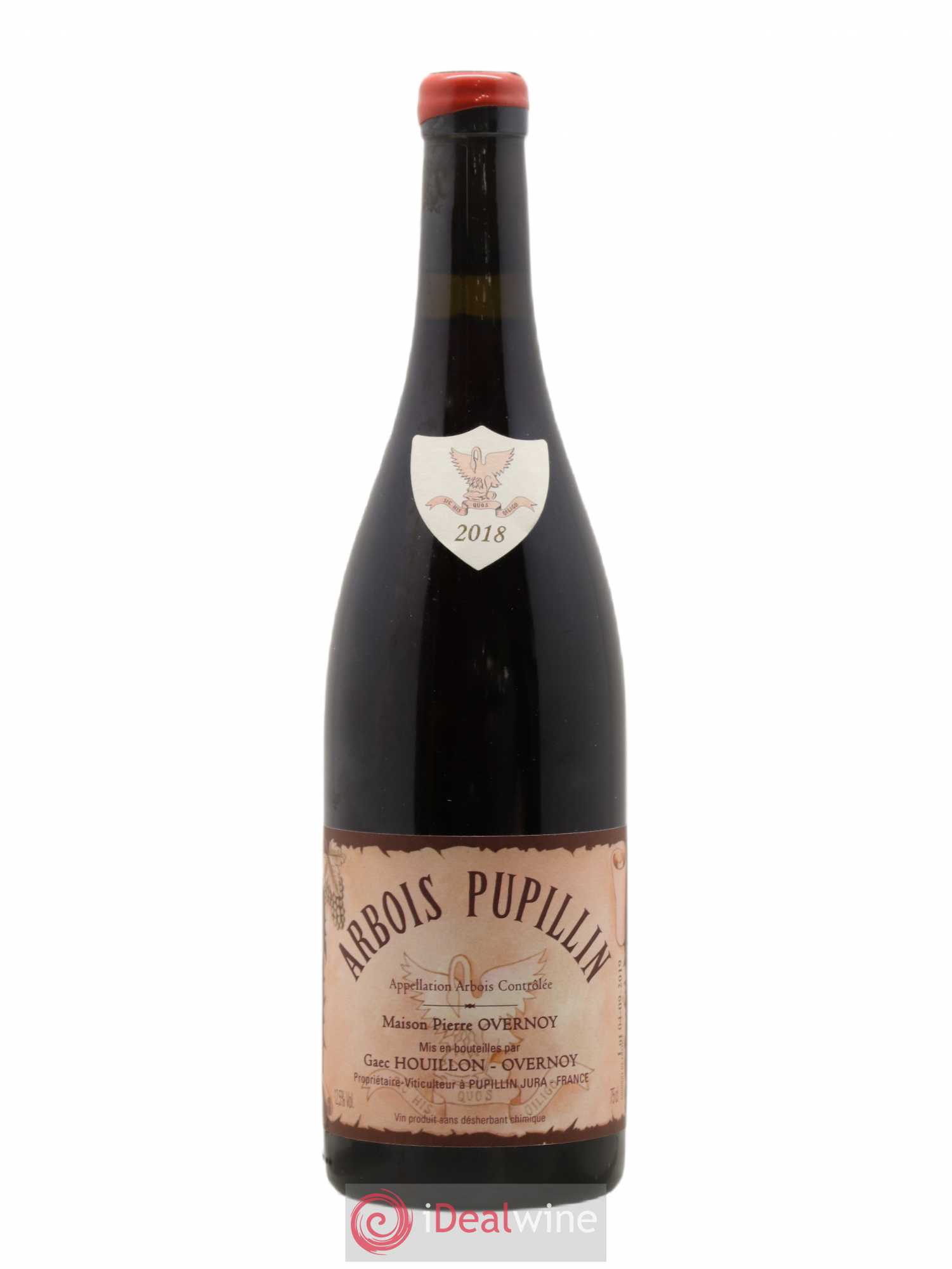 Arbois-Pupillin Poulsard (cire rouge) Overnoy-Houillon (Domaine) 2018 - Lot de 1 bouteille - 0