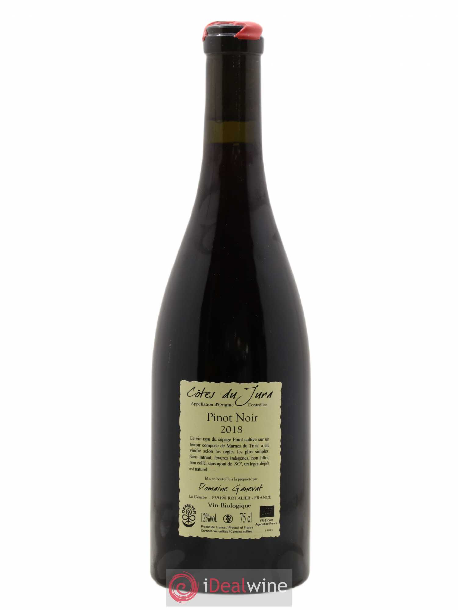 Côtes du Jura Les Grands Teppes Jean-François Ganevat (Domaine) 2018 - Lot de 1 bouteille - 1
