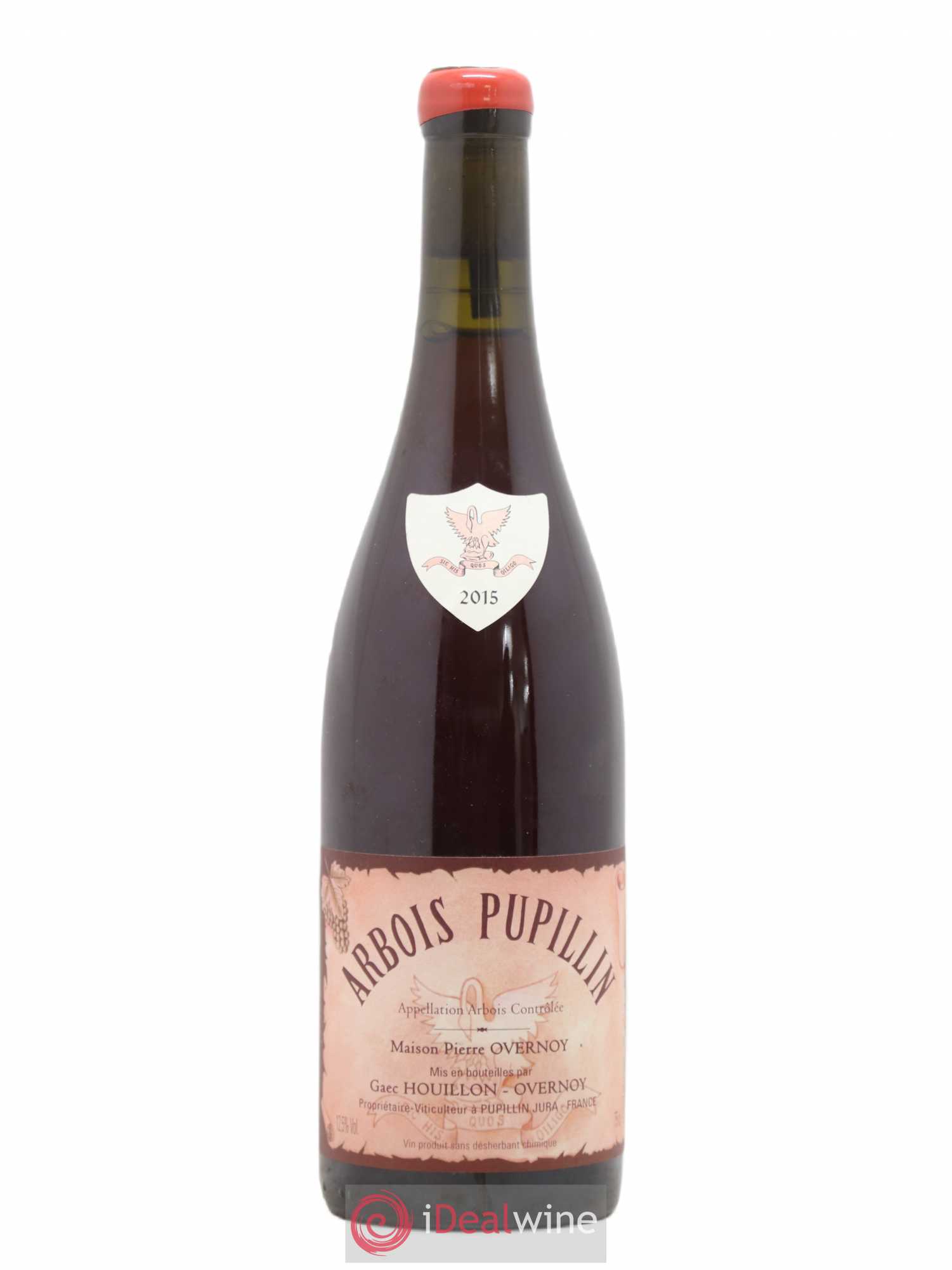 Arbois-Pupillin Poulsard (cire rouge) Overnoy-Houillon (Domaine) 2015 - Lot de 1 bouteille - 0