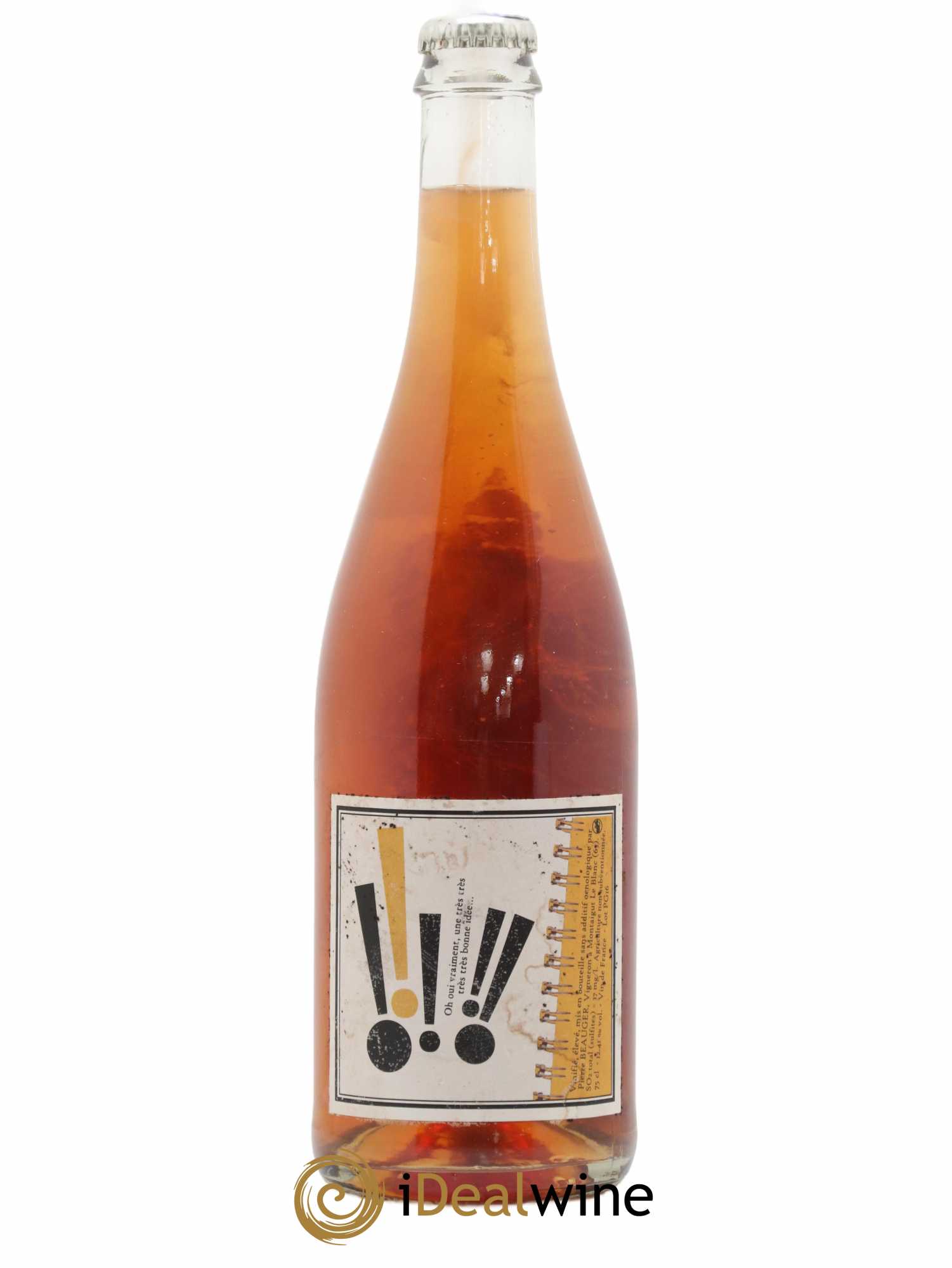 Vin de France Oh oui vraiment une très très très très bonne idée Pierre Beauger 2016 - Lot de 1 bouteille - 0