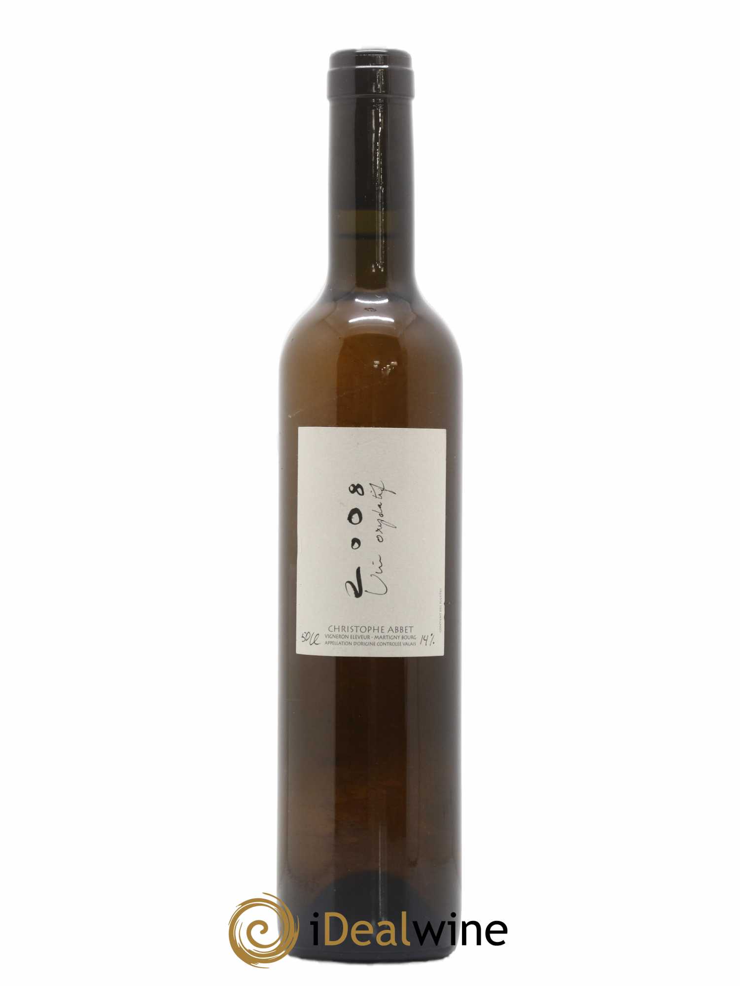 Divers Vin Oxydatif Christophe Abbet Suisse 50cl 2008 - Posten von 1 Flasche - 0