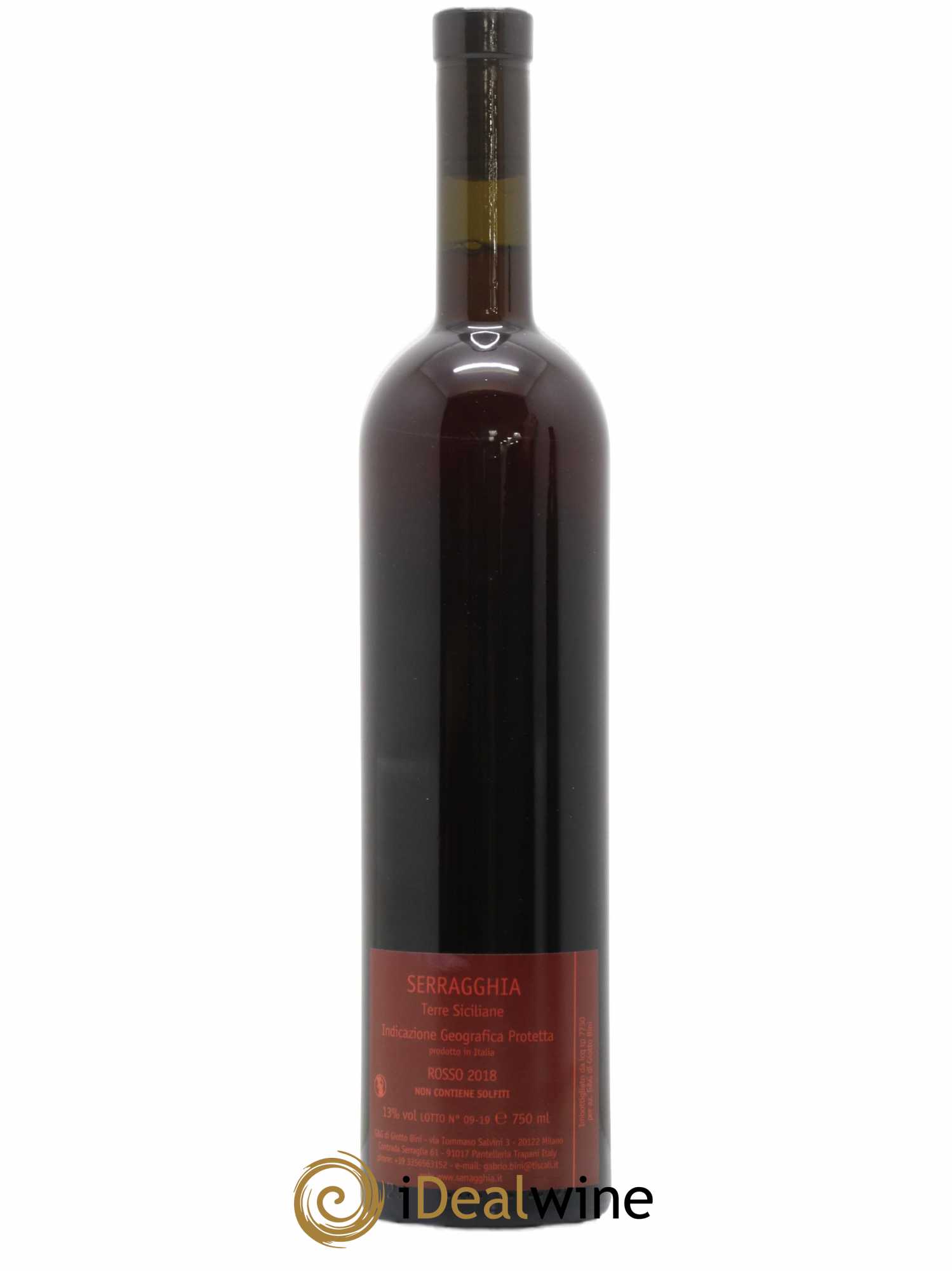 IGT Sicile Pignatello Domaine Azienda Serragghia Fanino 2016 - Posten von 1 Flasche - 1