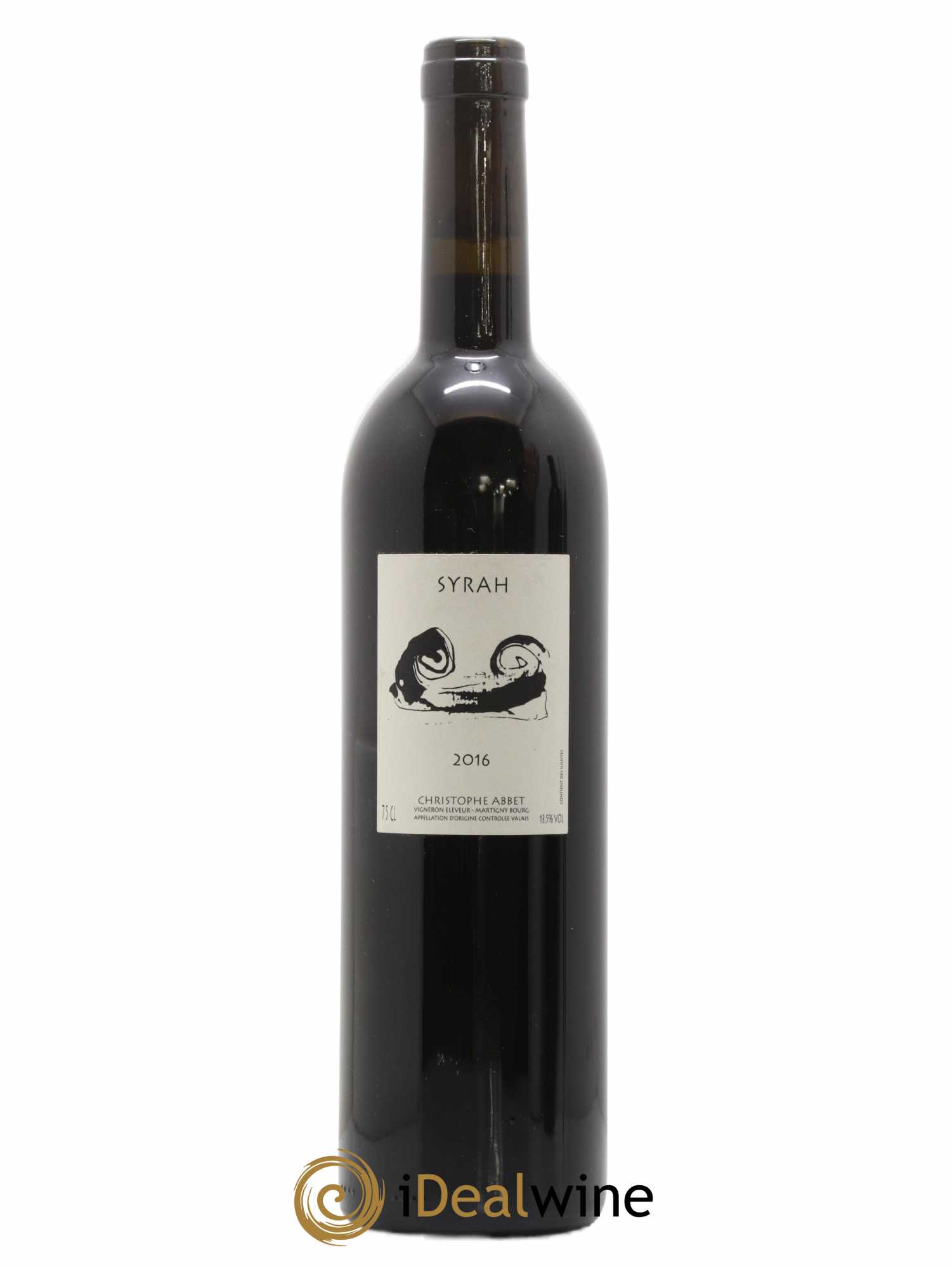 Divers Syrah Christophe Abbet Suisse 2016 - Posten von 1 Flasche - 0