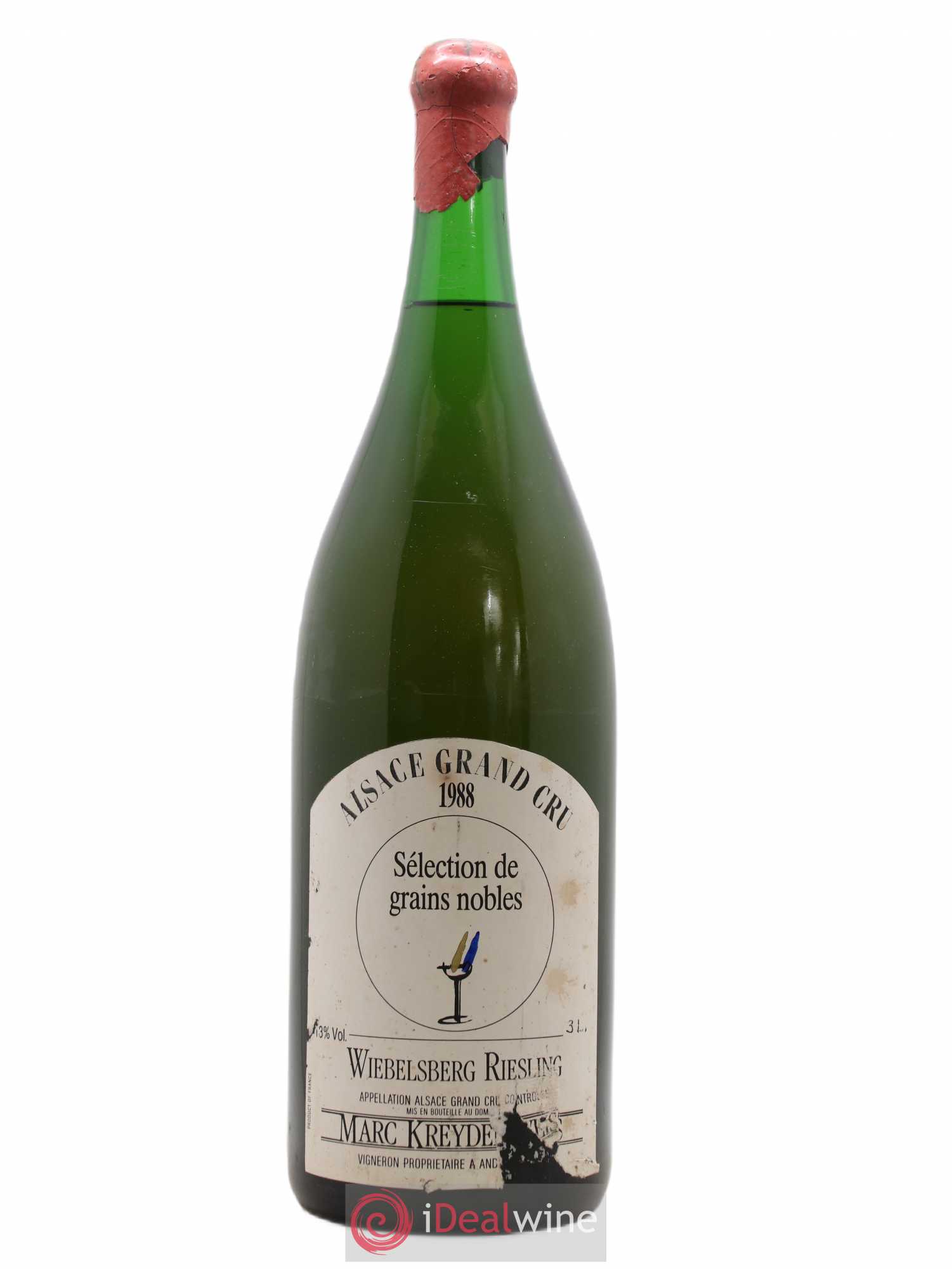Riesling Sélection de Grains Nobles Wiebelsberg Marc Kreydenweiss 1988 - Lotto di 1 jéroboam - 0