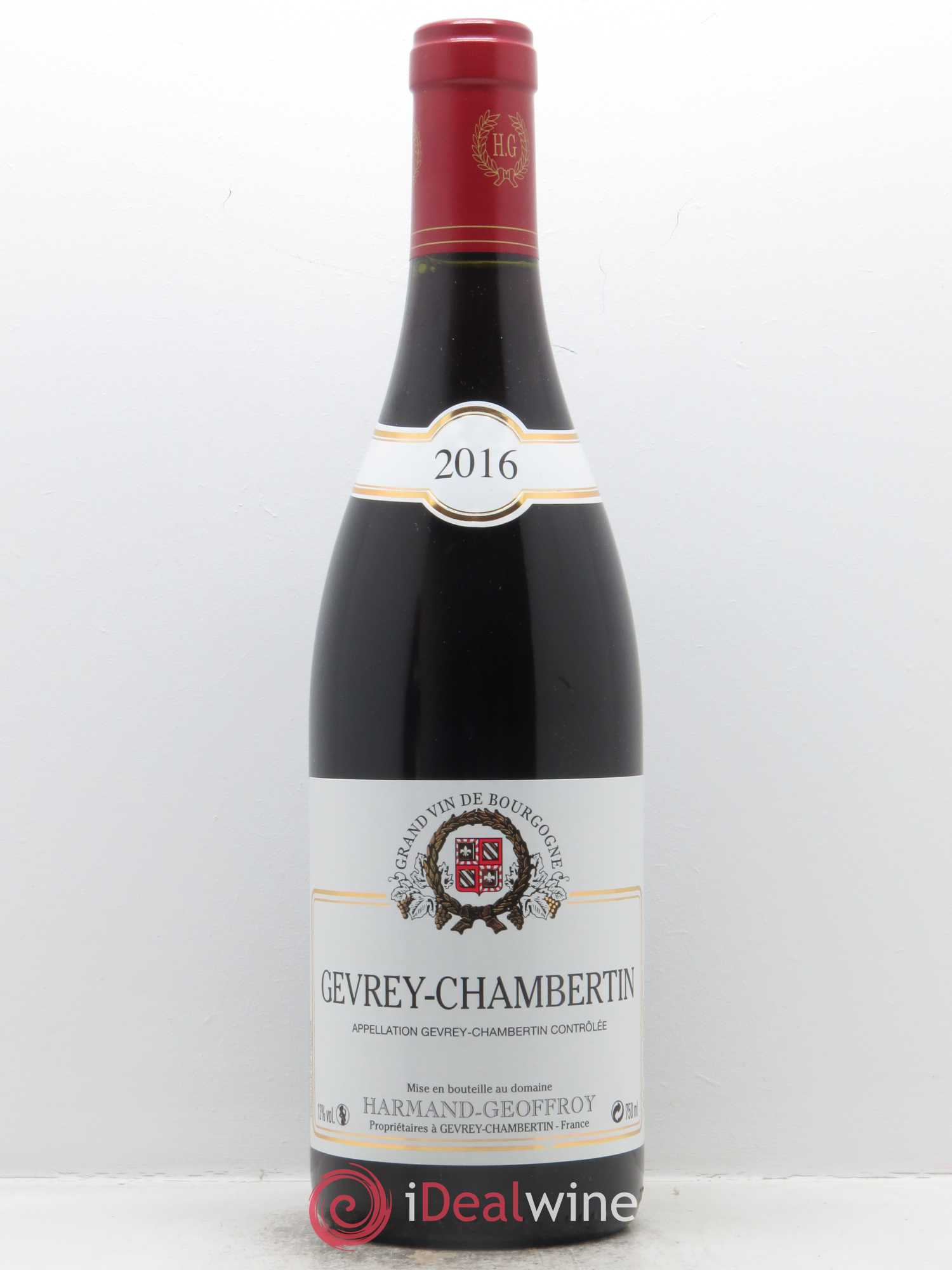 Gevrey-Chambertin Harmand-Geoffroy (Domaine) 2016 - Lot de 1 bouteille - 0