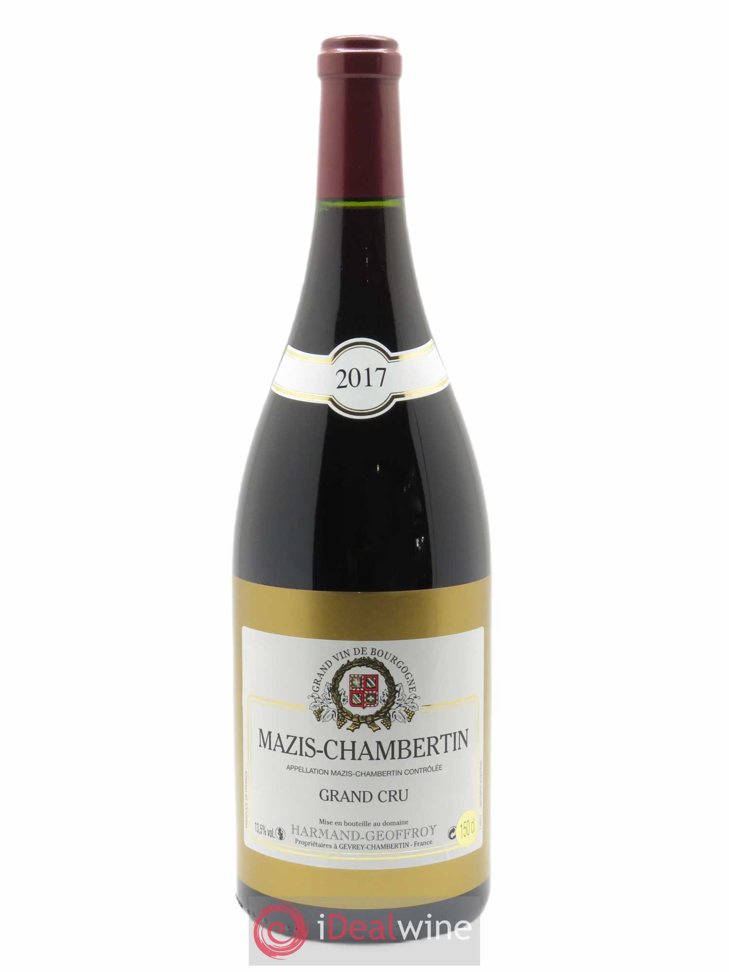 Mazis-Chambertin Grand Cru Harmand-Geoffroy (Domaine) 2017 - Lot de 1 magnum - 0