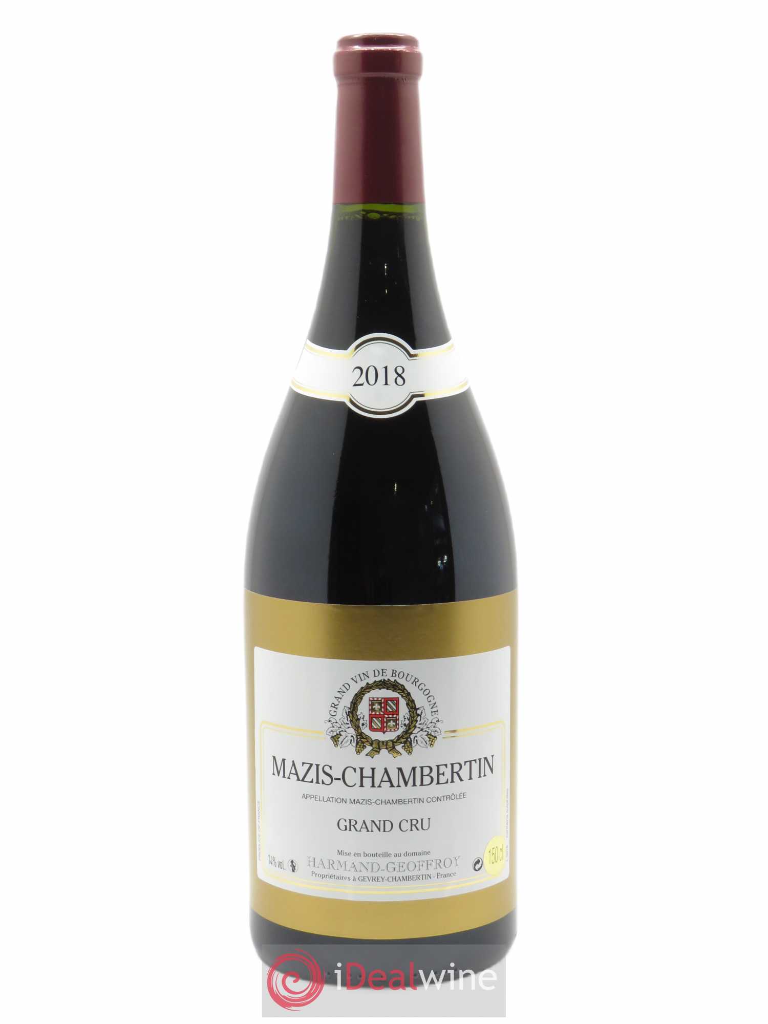 Mazis-Chambertin Grand Cru Harmand-Geoffroy (Domaine) 2018 - Lot de 1 magnum - 0