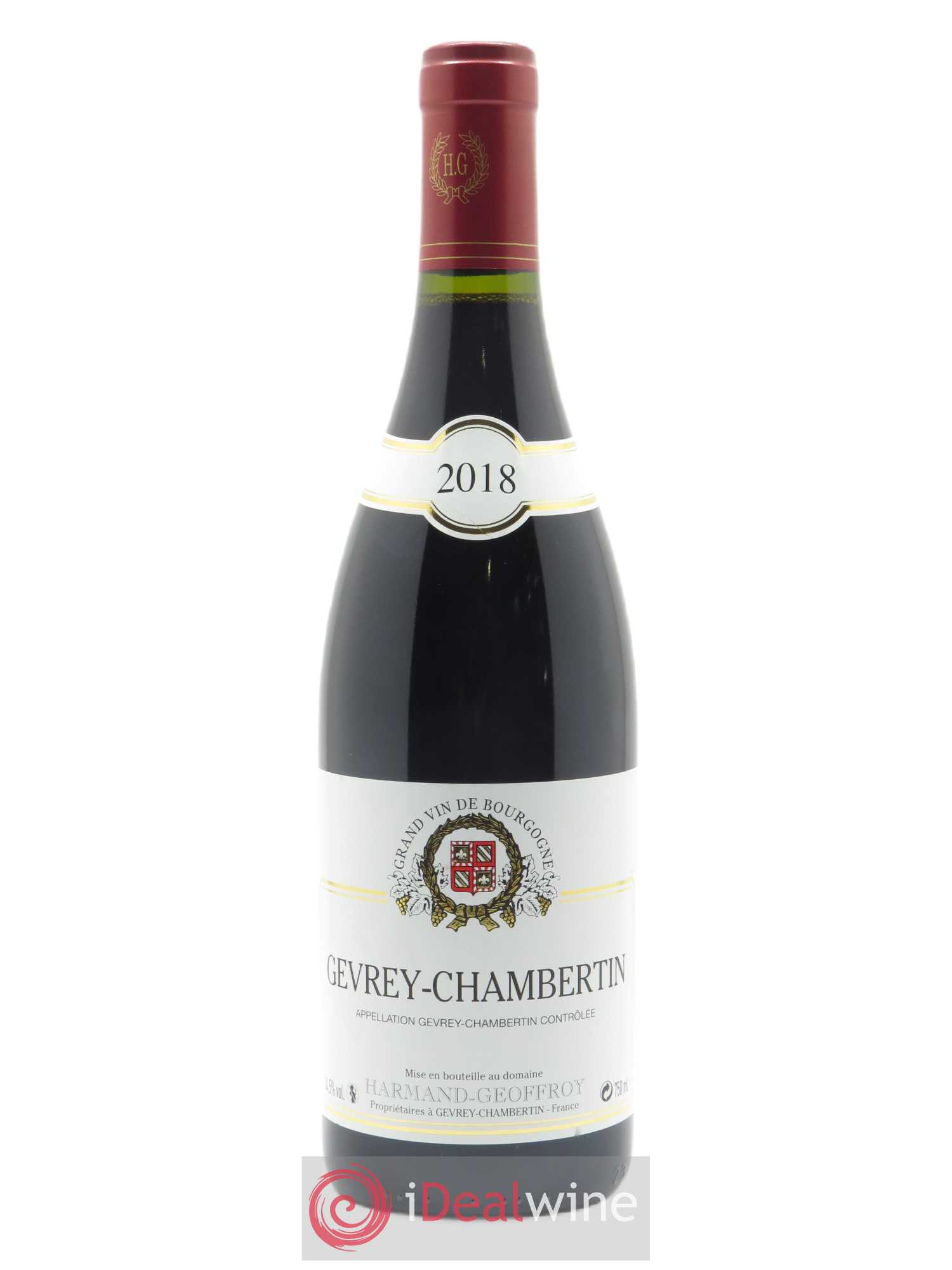 Gevrey-Chambertin Harmand-Geoffroy (Domaine) 2018 - Lot de 1 bouteille - 0