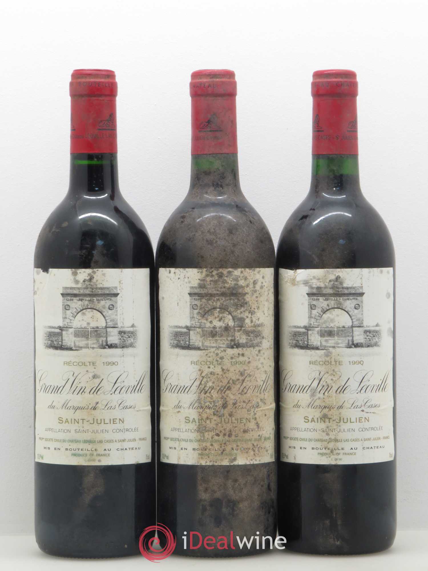 Château Léoville Las Cases 2ème Grand Cru Classé 1990 - Lot de 6 bouteilles - 2