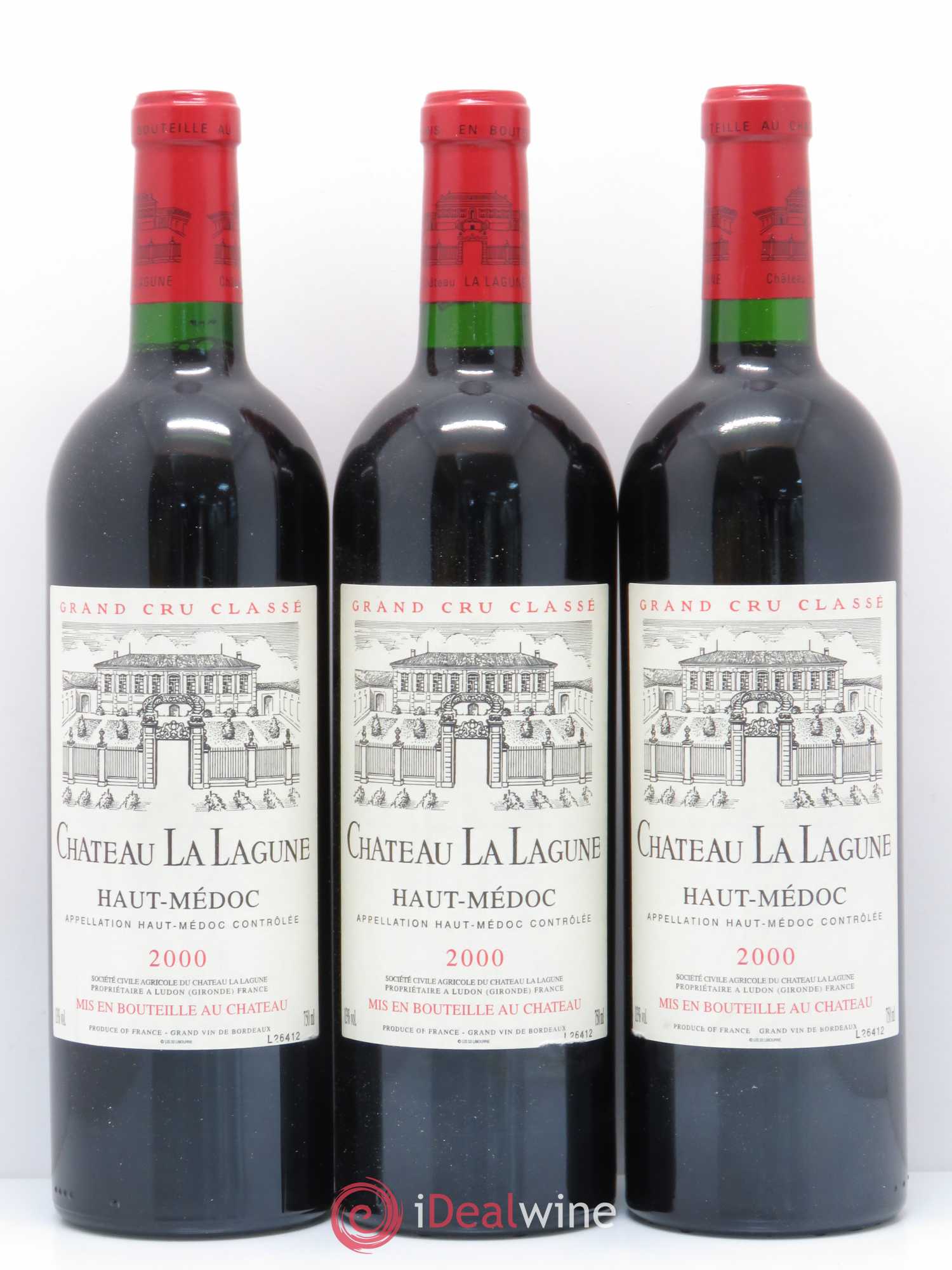 Château la Lagune 3ème Grand Cru Classé 2000 - Lot de 12 bouteilles - 4