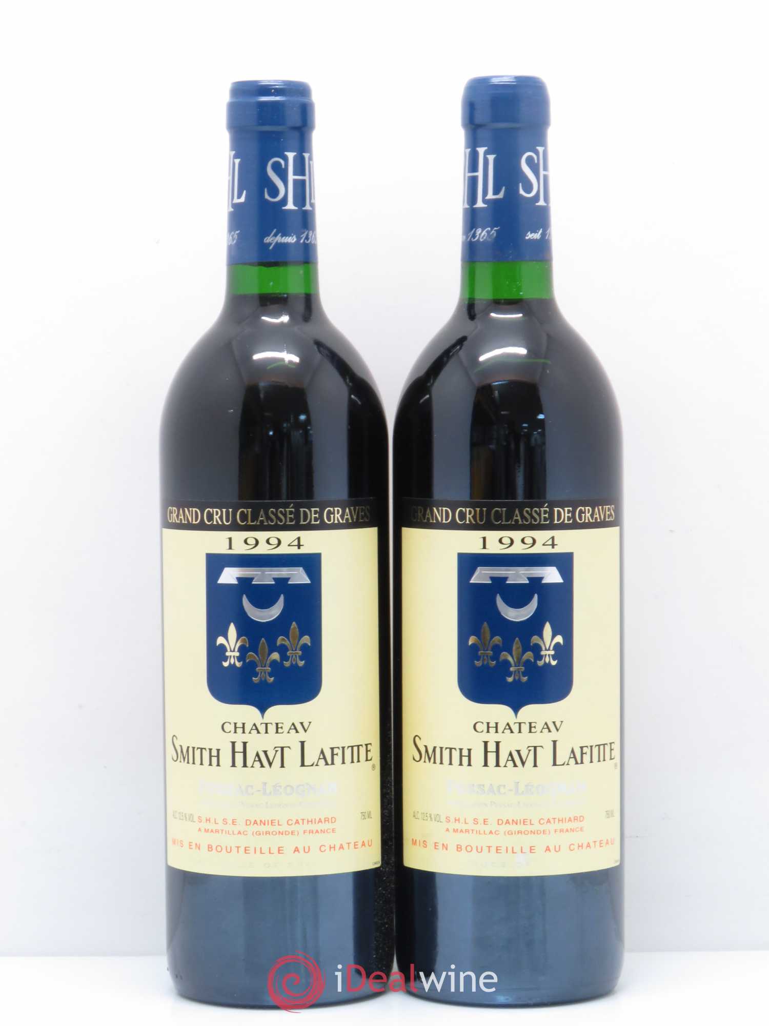 Château Smith Haut Lafitte Cru Classé de Graves 1994 - Lot de 2 bouteilles - 0