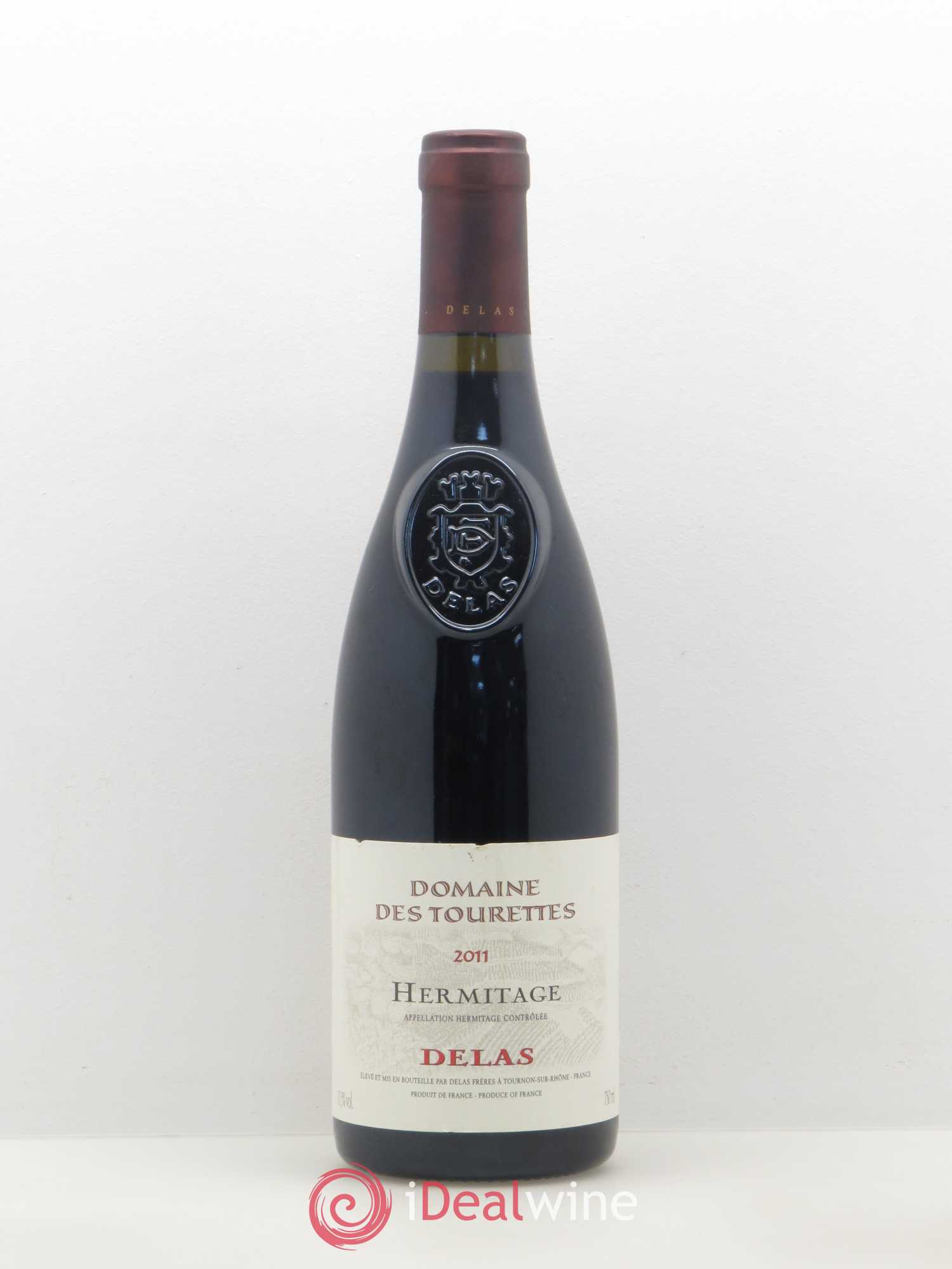 Hermitage Domaine des Tourettes Delas Frères 2011 - Lot de 1 bouteille - 0