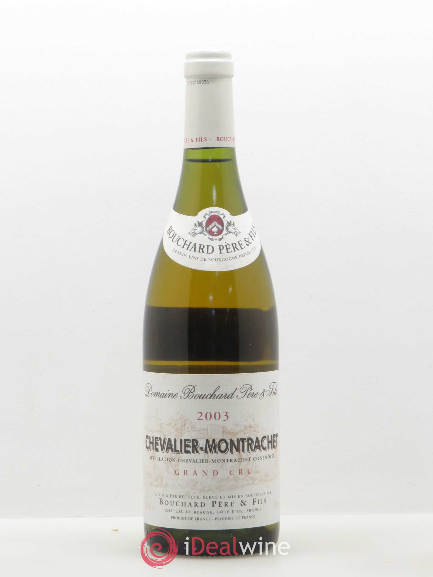 Chevalier-Montrachet Grand Cru Bouchard Père & Fils 2003 - Lot de 1 bouteille - 0