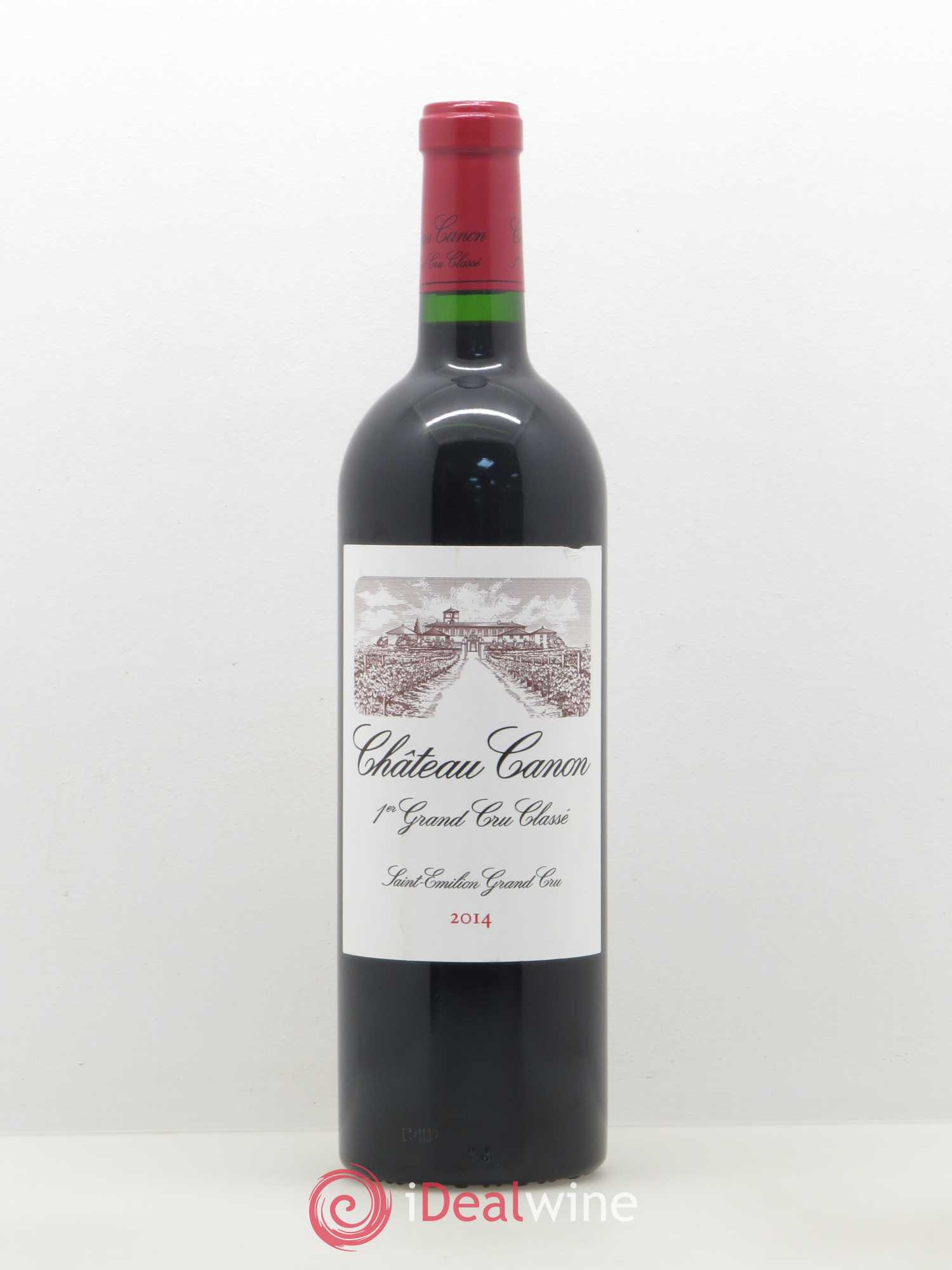 Château Canon 1er Grand Cru Classé B 2014 - Lot de 1 bouteille - 0