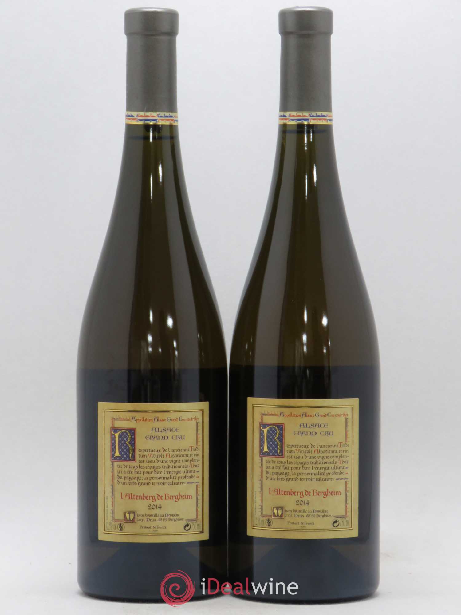 Alsace Grand Cru Altenberg de Bergheim Marcel Deiss (Domaine) 2014 - Lotto di 2 bottiglie - 1