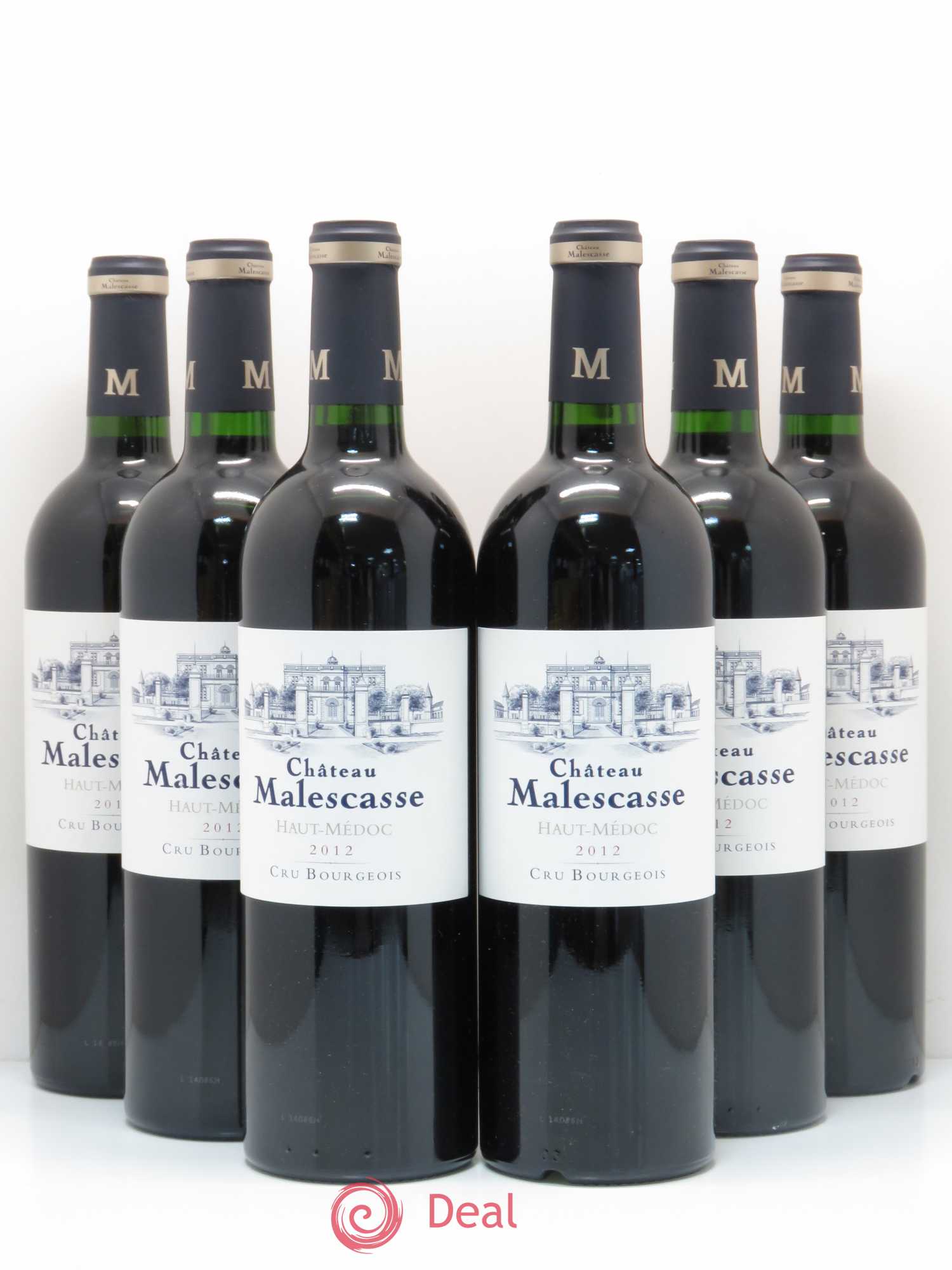 Château Malescasse Cru Bourgeois Exceptionnel 2012 - Lot de 6 bouteilles - 0