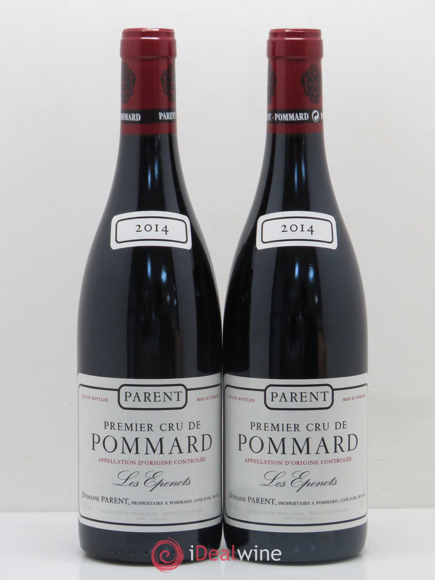 Pommard 1er Cru Les Epenots Domaine Parent 2014 - Posten von 2 Flaschen - 0